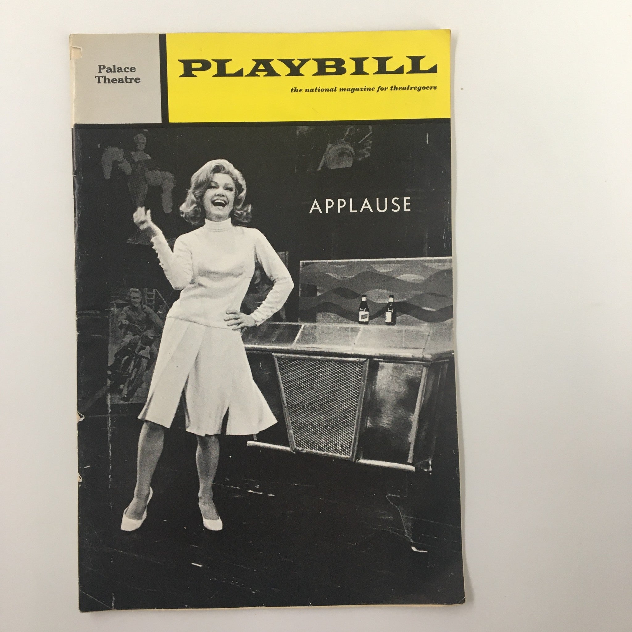 1972 Playbill The Palace Theatre Anne Baxter in Applause by Ron Field