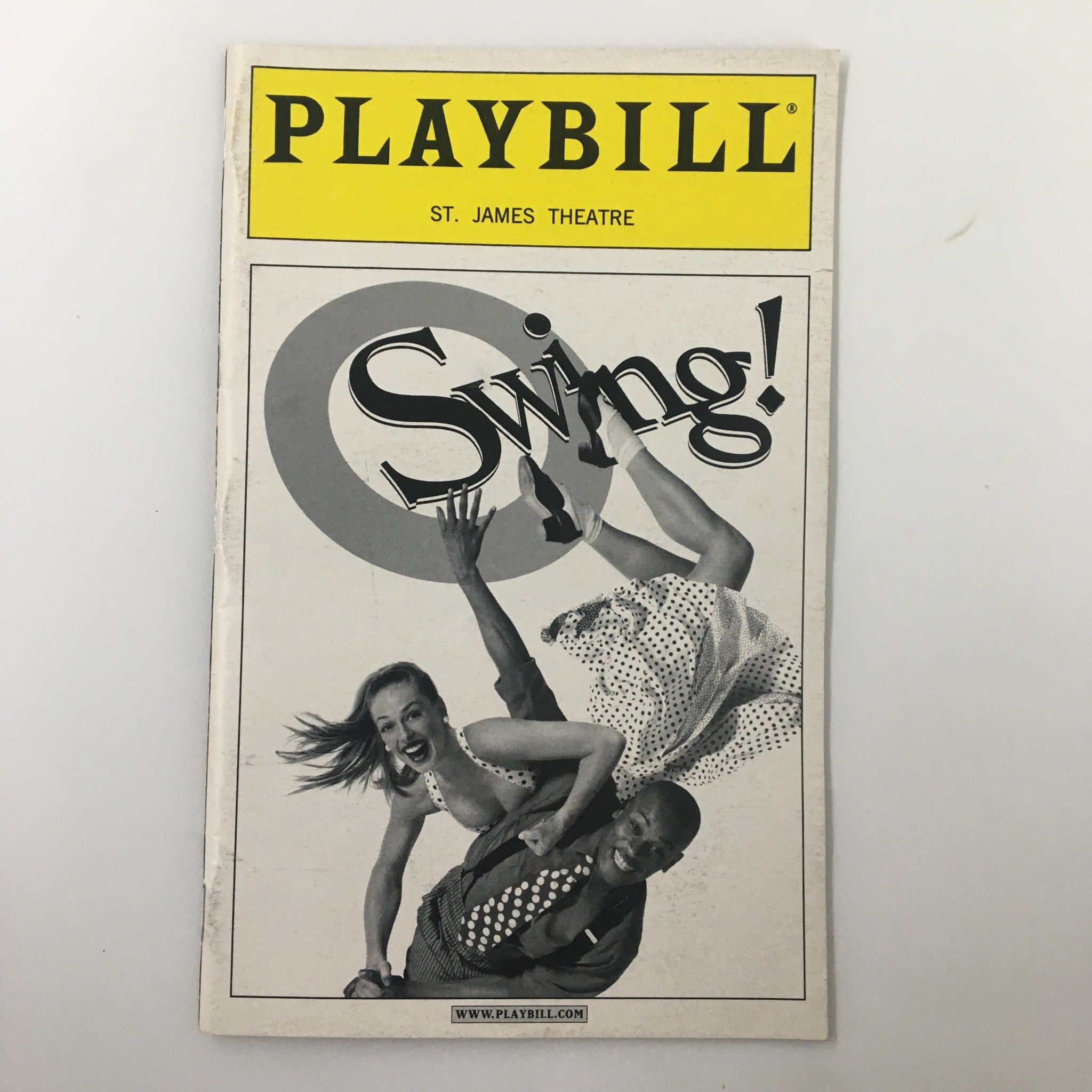 2000 Playbill St. James Theatre Ann Hampton Callaway, Laura Benanti in Swing!