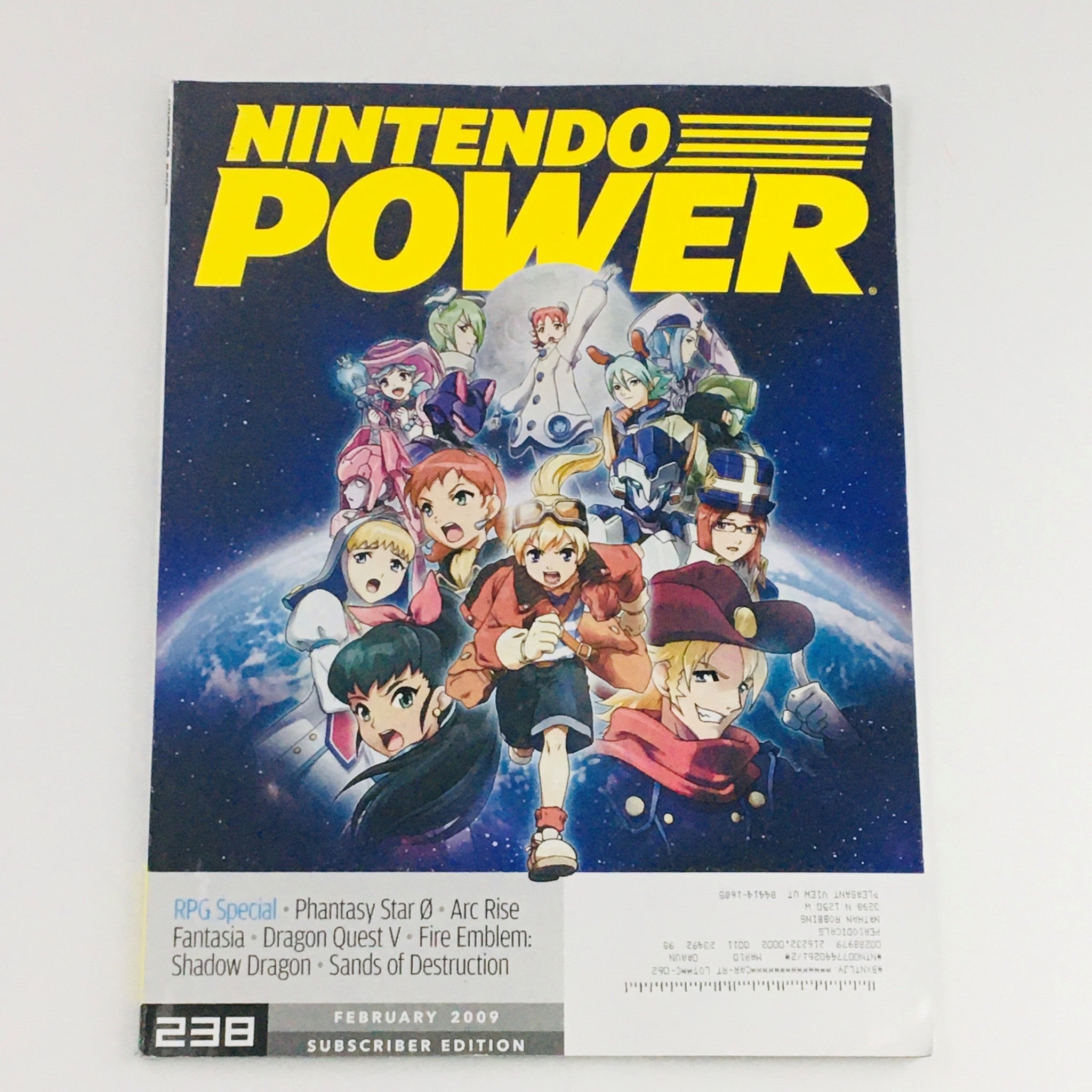 Nintendo Power Magazine February 2009 RPG Special & Arc Rise Fantasia