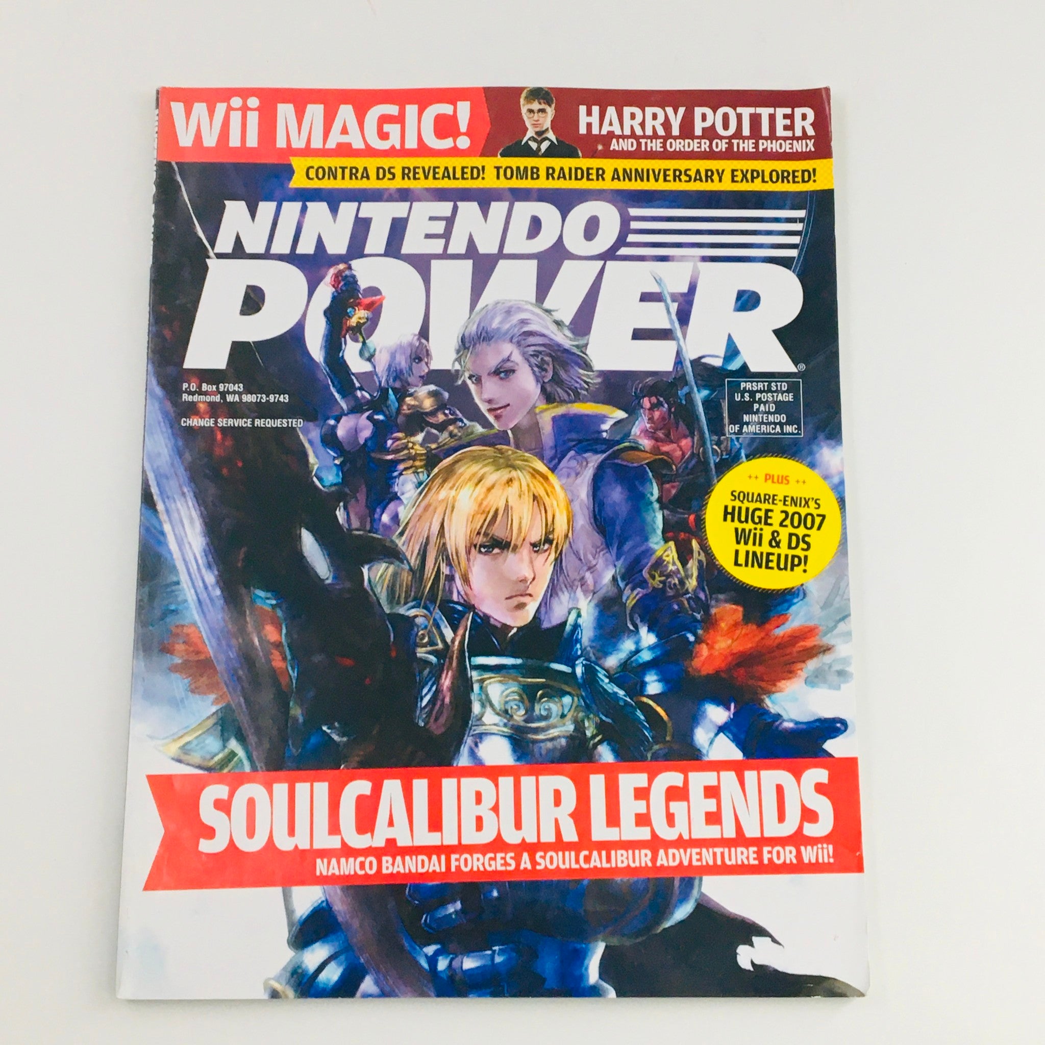 Nintendo Power Magazine August 2007 Soulcaliur Legends Namco Bandai, No Label