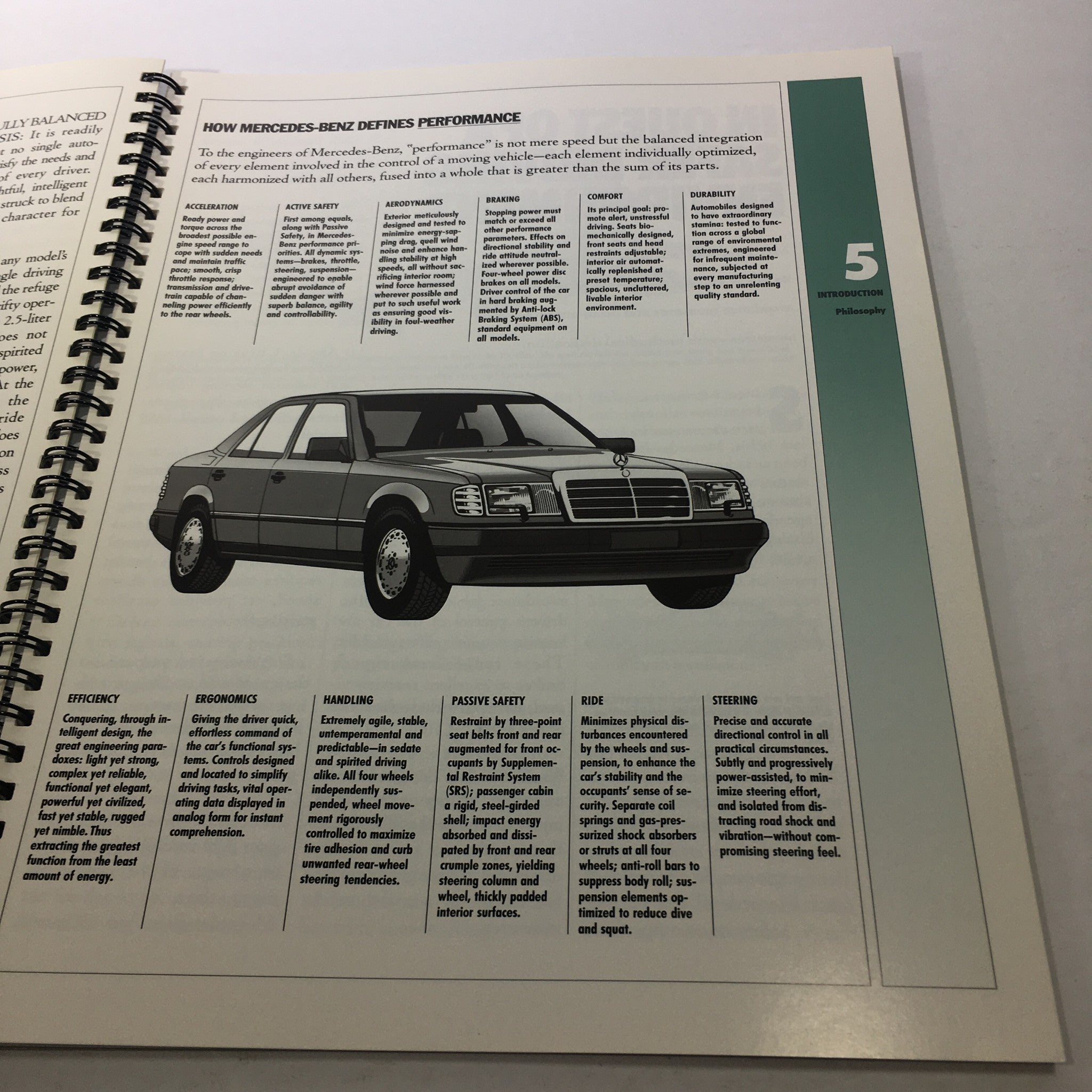 1989 Mercedes-Benz Product And Sales Information Catalog