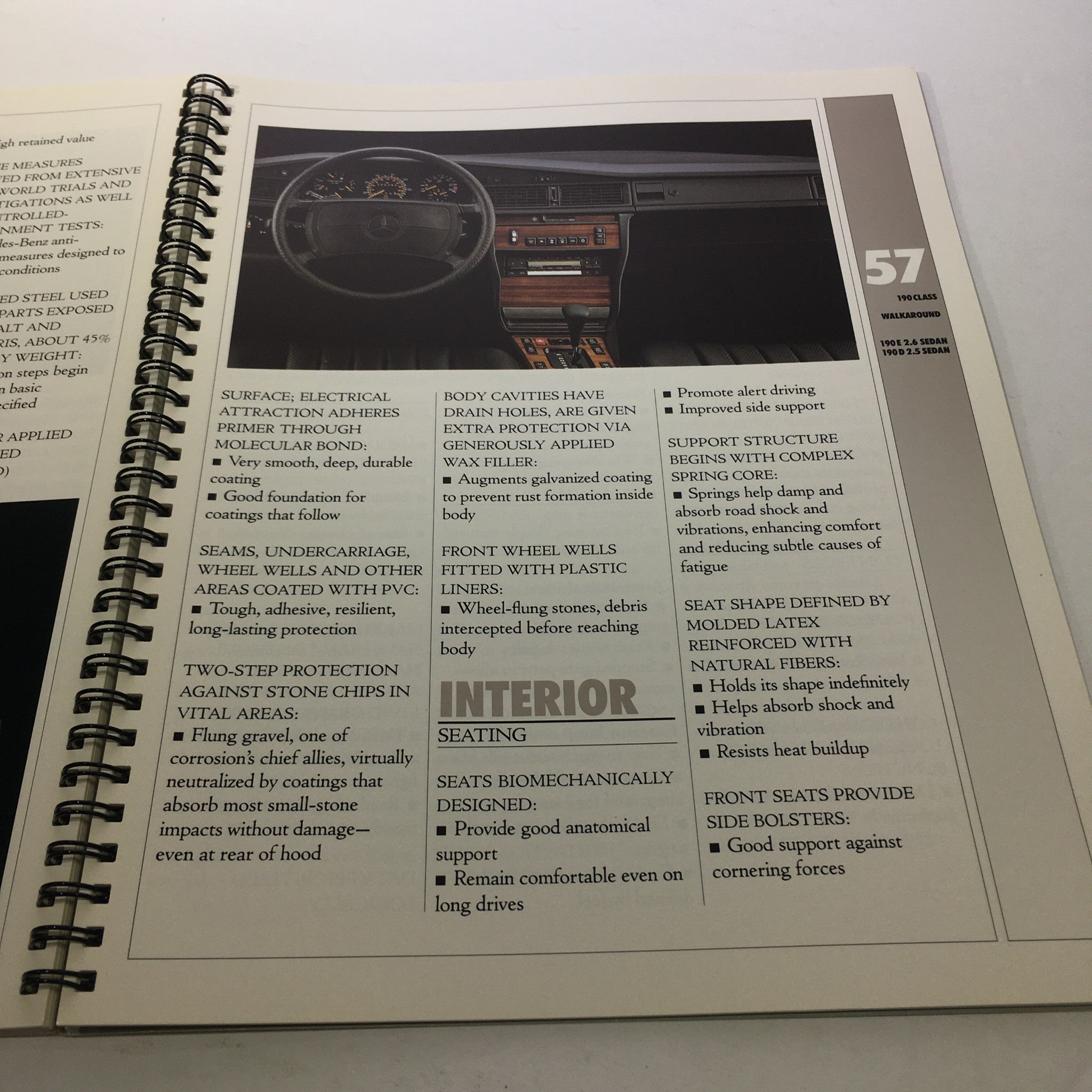 1989 Mercedes-Benz Product And Sales Information Catalog