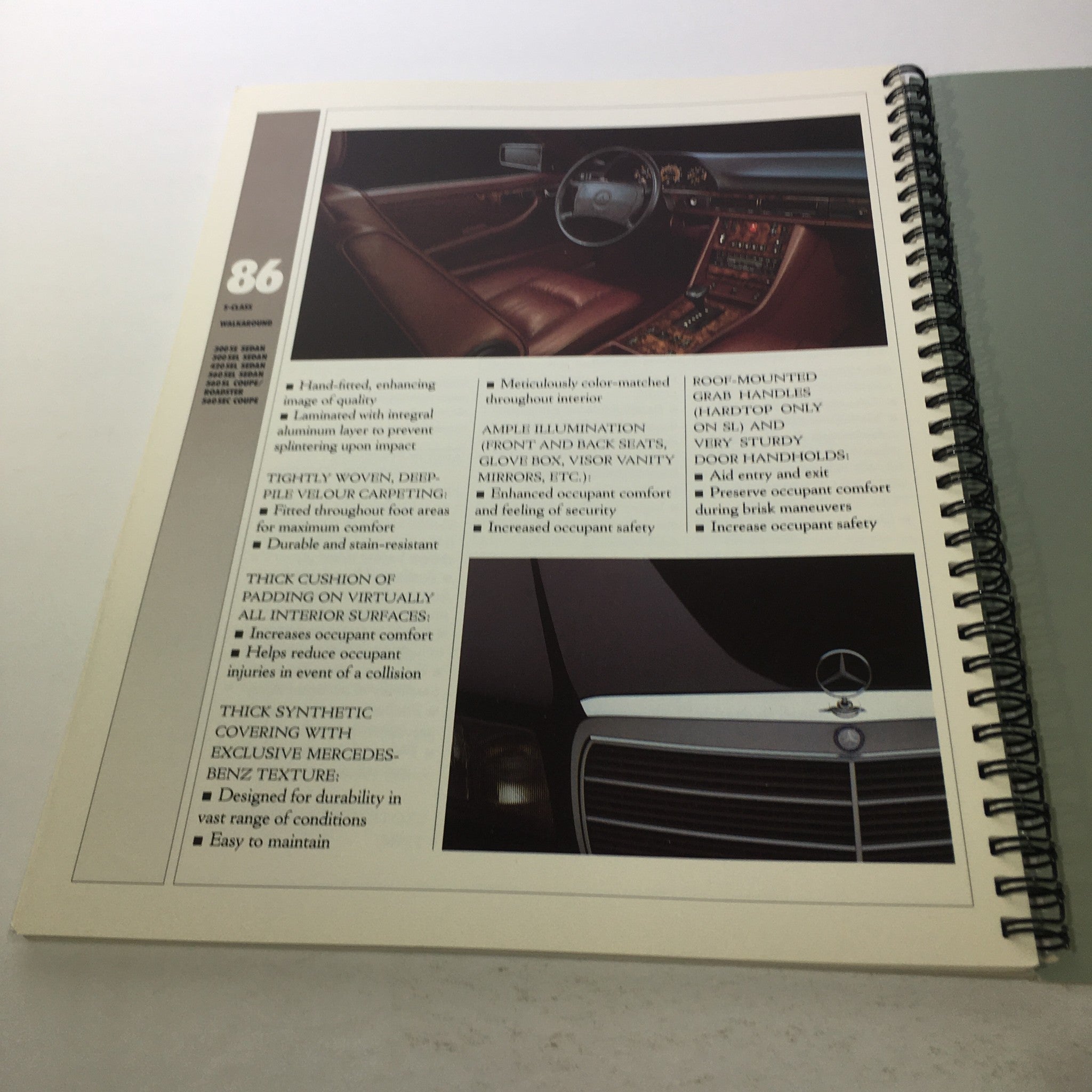 1989 Mercedes-Benz Product And Sales Information Catalog