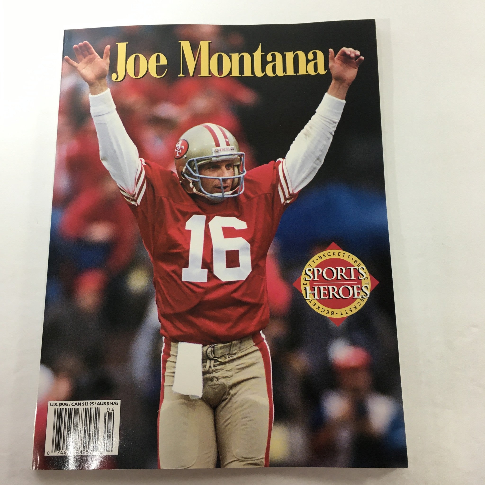 Beckett Sports Heroes: 1999 - Joe Montanna San Francisco 49ers