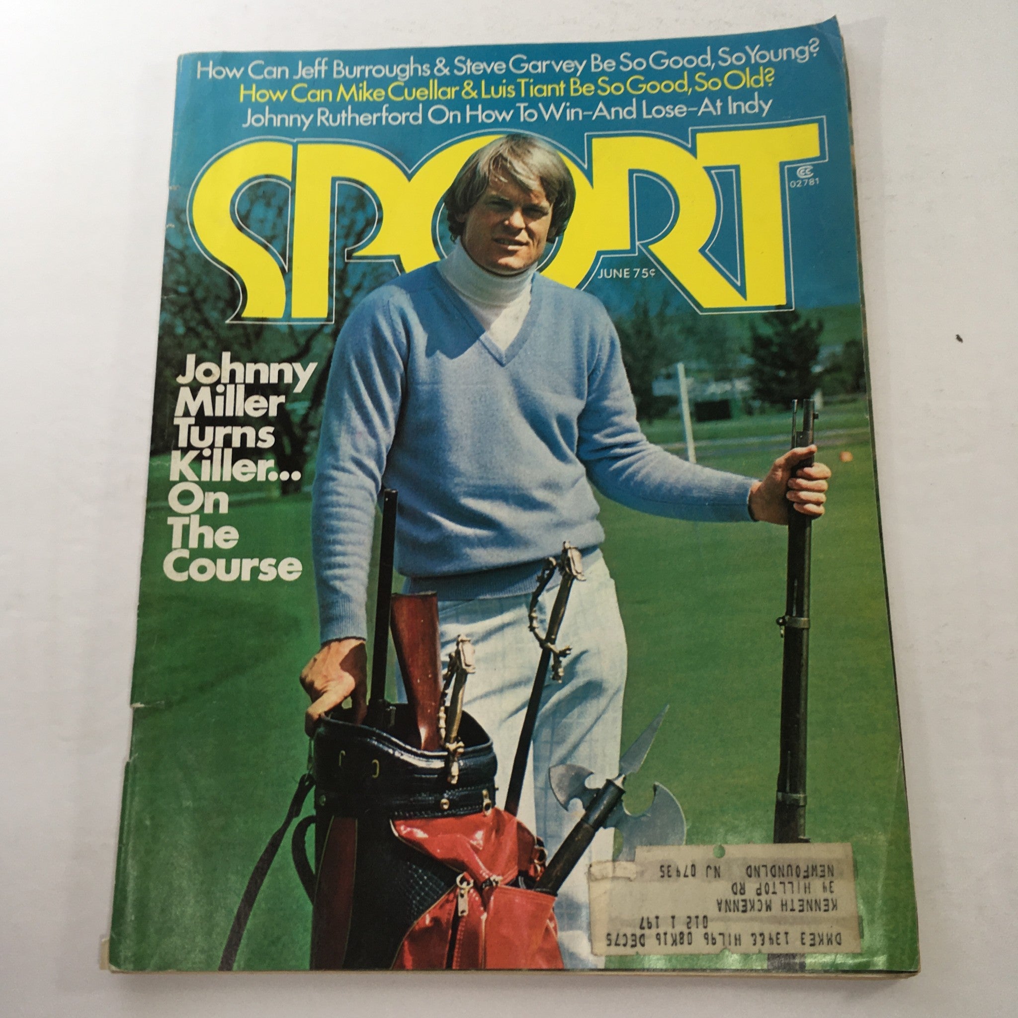 Sport Magazine: June 1975 - June Miller Turns Killer On The Course