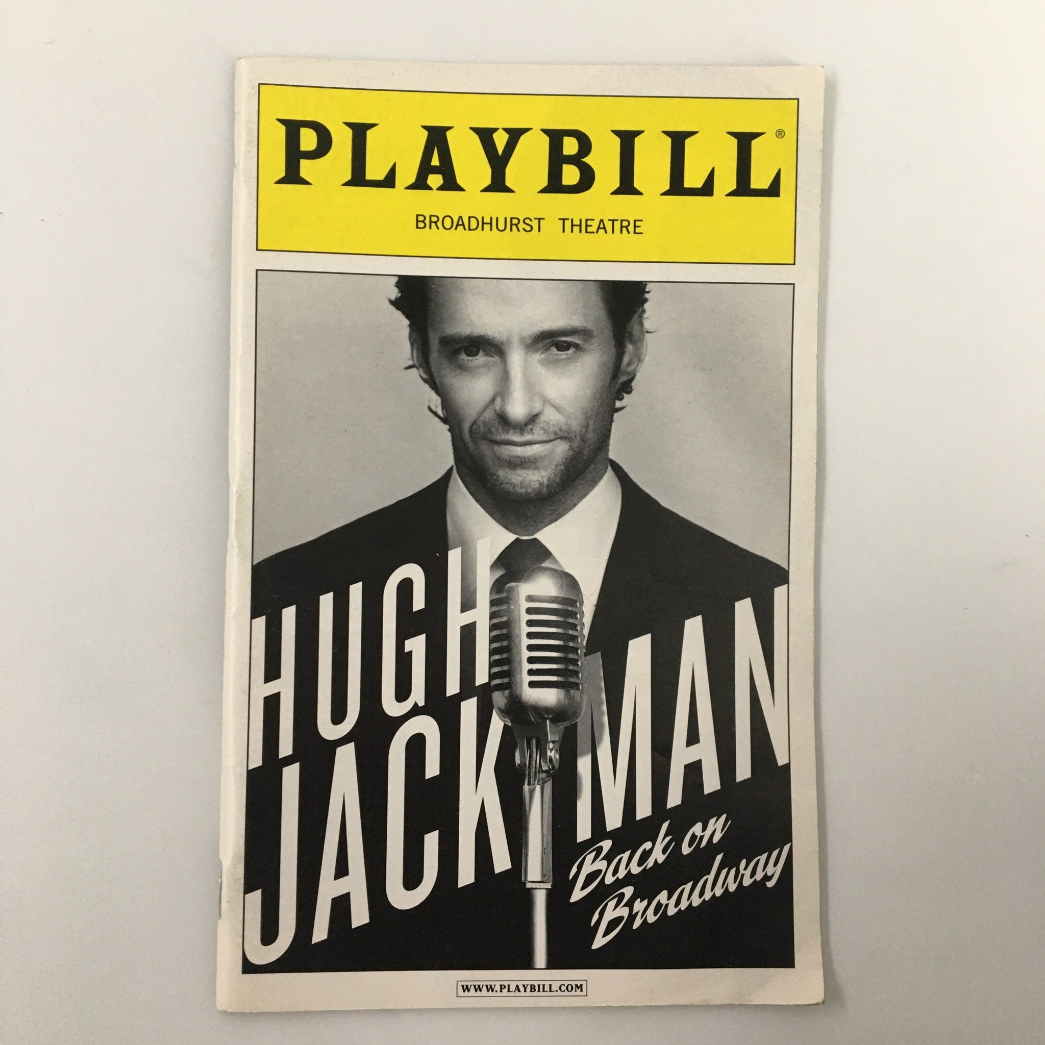 2011 Playbill Broadhurst Theatre Hugh Jackman Back on Broadway by Warren Carlyle