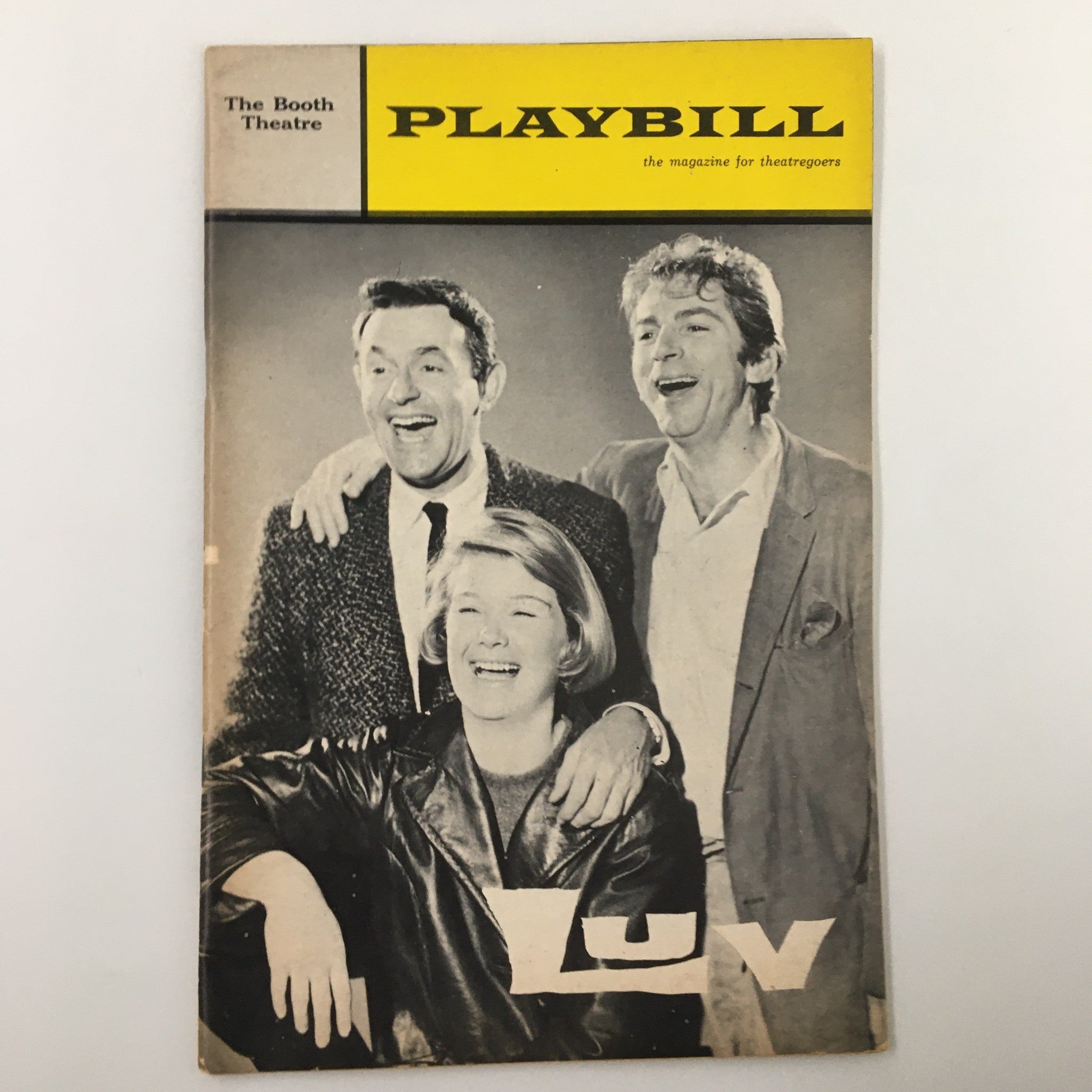 1966 Playbill The Booth Theatre Barbara Bel Gedders in Luv by Murray Schisgal