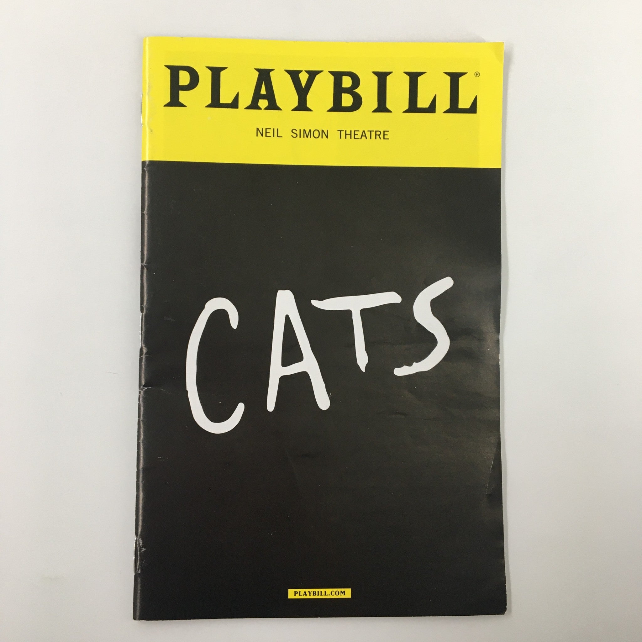 2016 Playbill Neil Simon Theatre Aaron Albano in Cats by Trevor Nunn