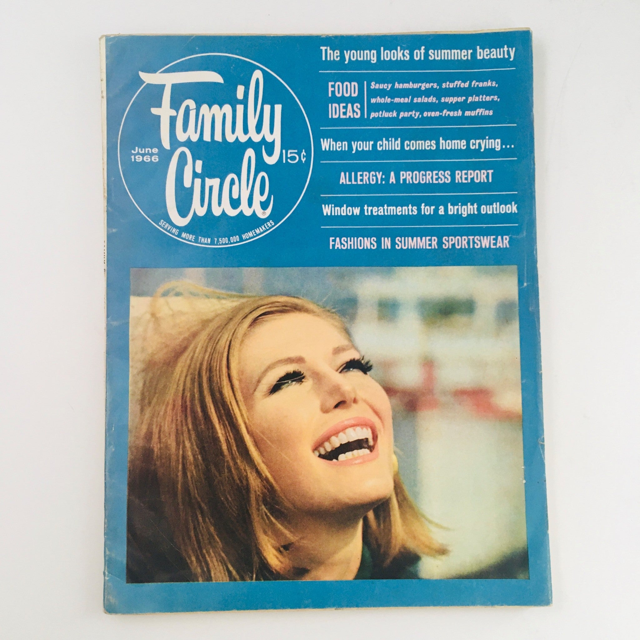 Family Circle Magazine June 1966 Allergy A Progress Report & Summer Sportswear