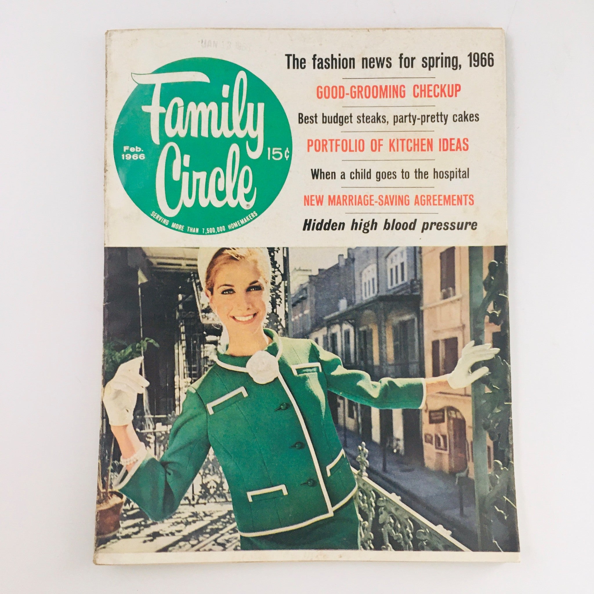 Family Circle Magazine February 1966 Portfolio of Kitchen Ideas, No Label