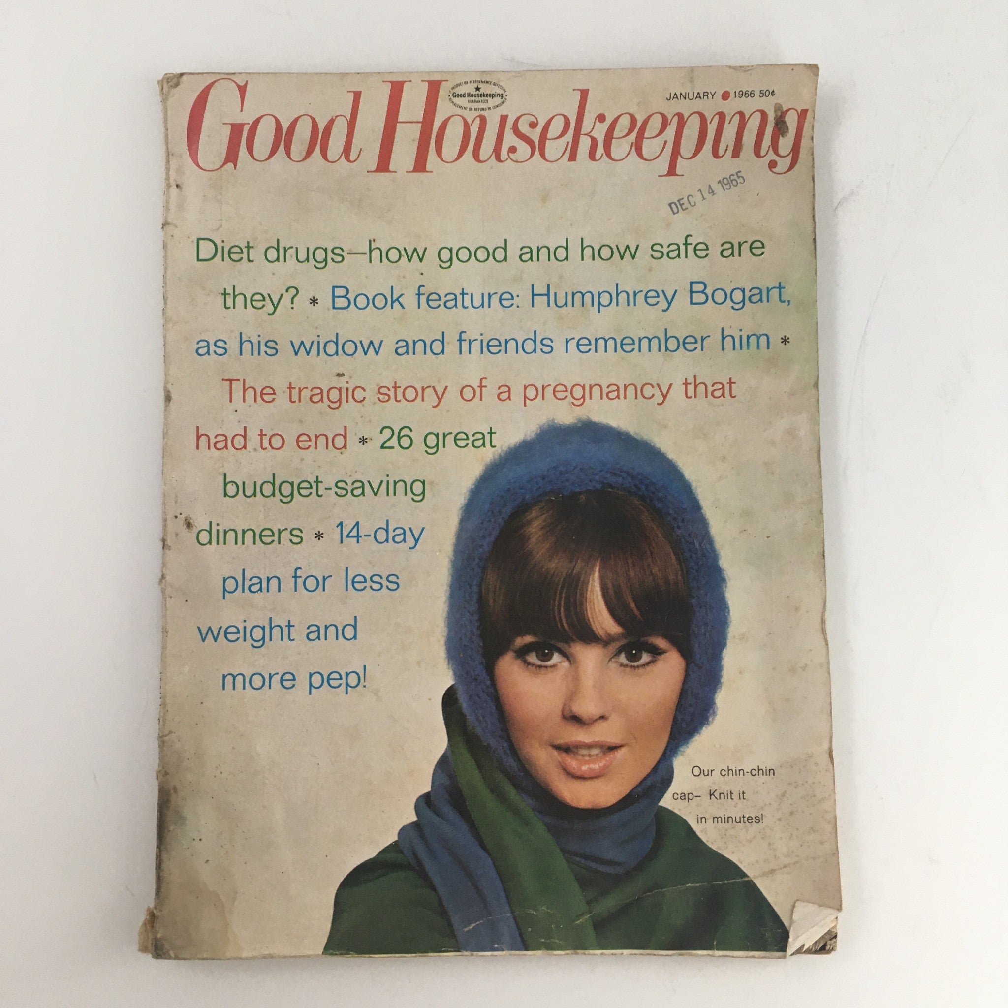 Good Housekeeping Magazine January 1966 24 Budget-Saving Dinners, No Label