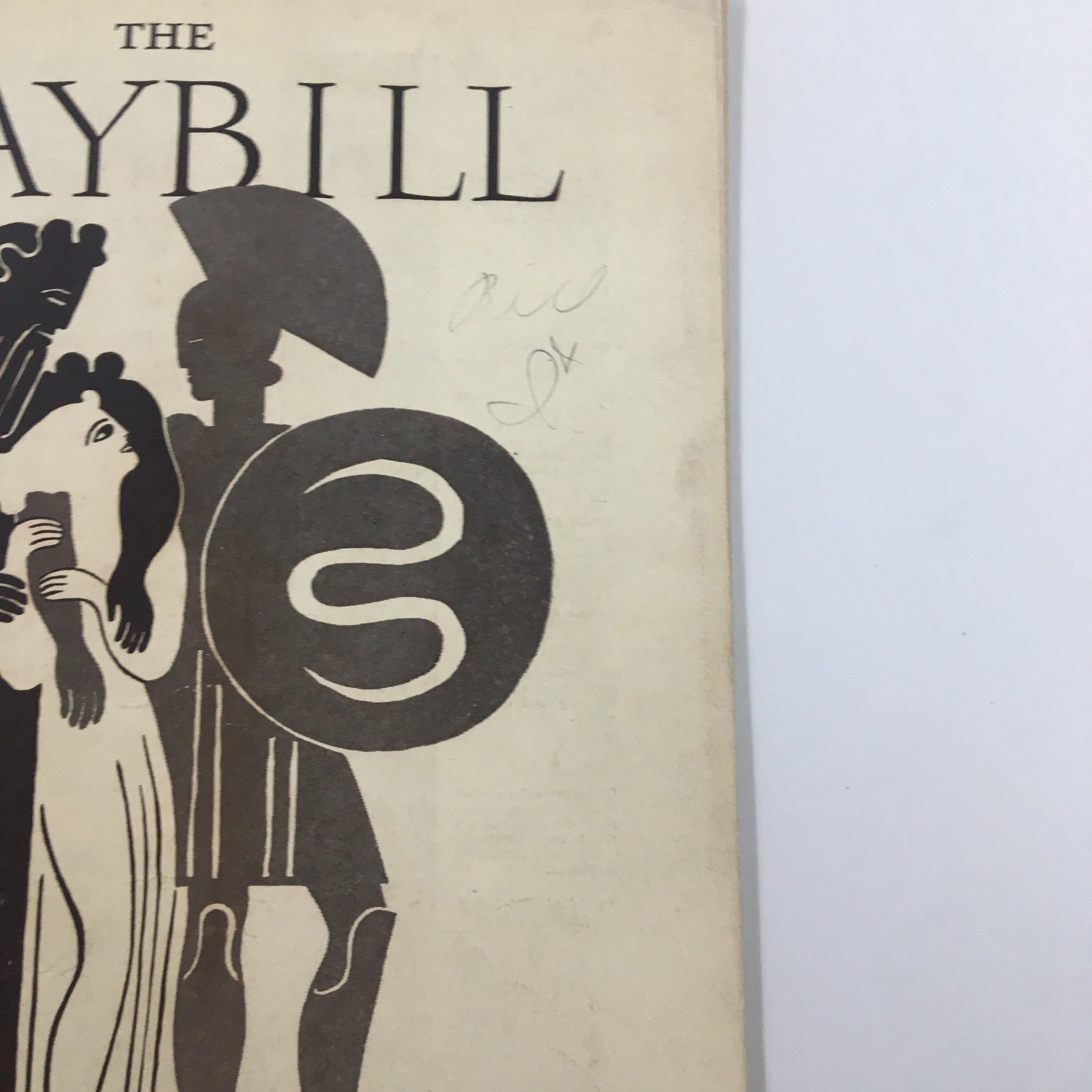 1937 Playbill Sam S. Shubert Theatre Alfred Lunt and Lynn Fontanne Amphitryon 38