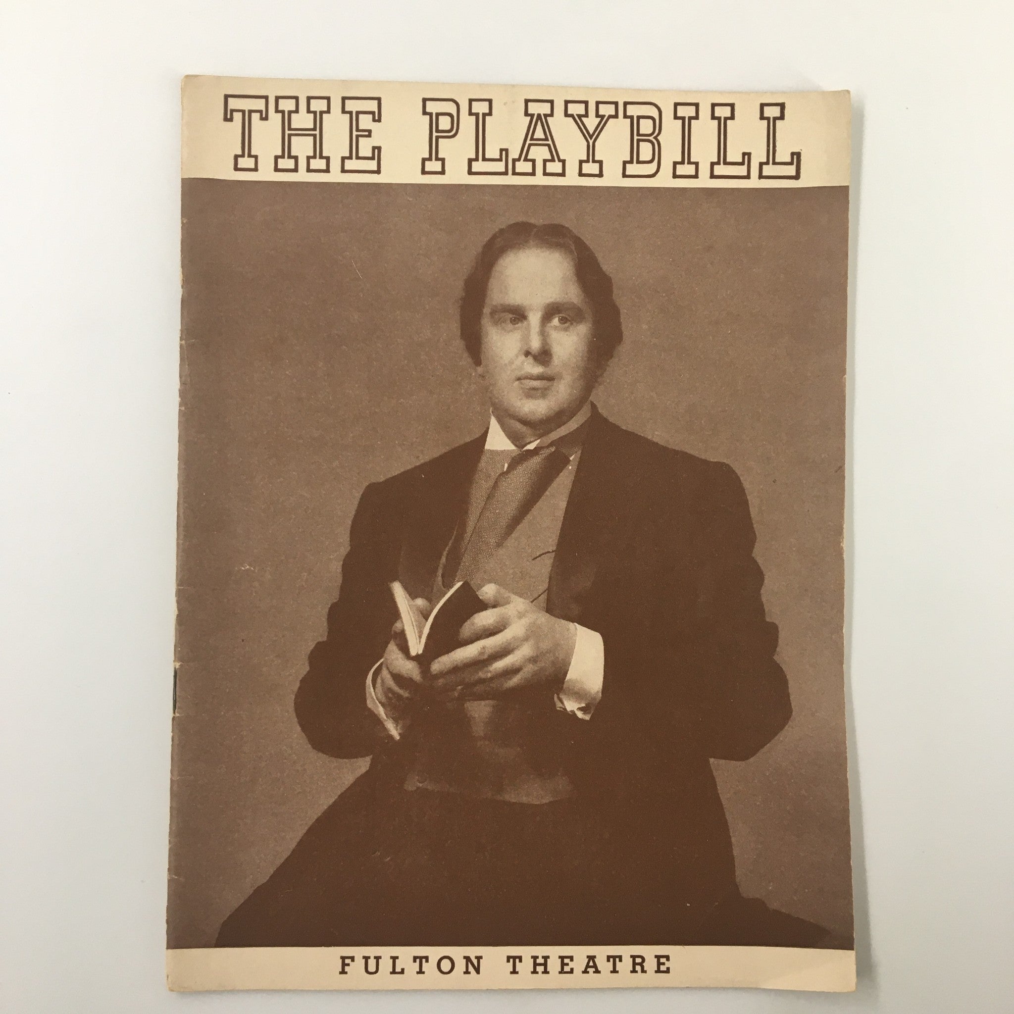 1939 Playbill Fulton Theatre Oscar Wilde by Leslie and Sewell Morley