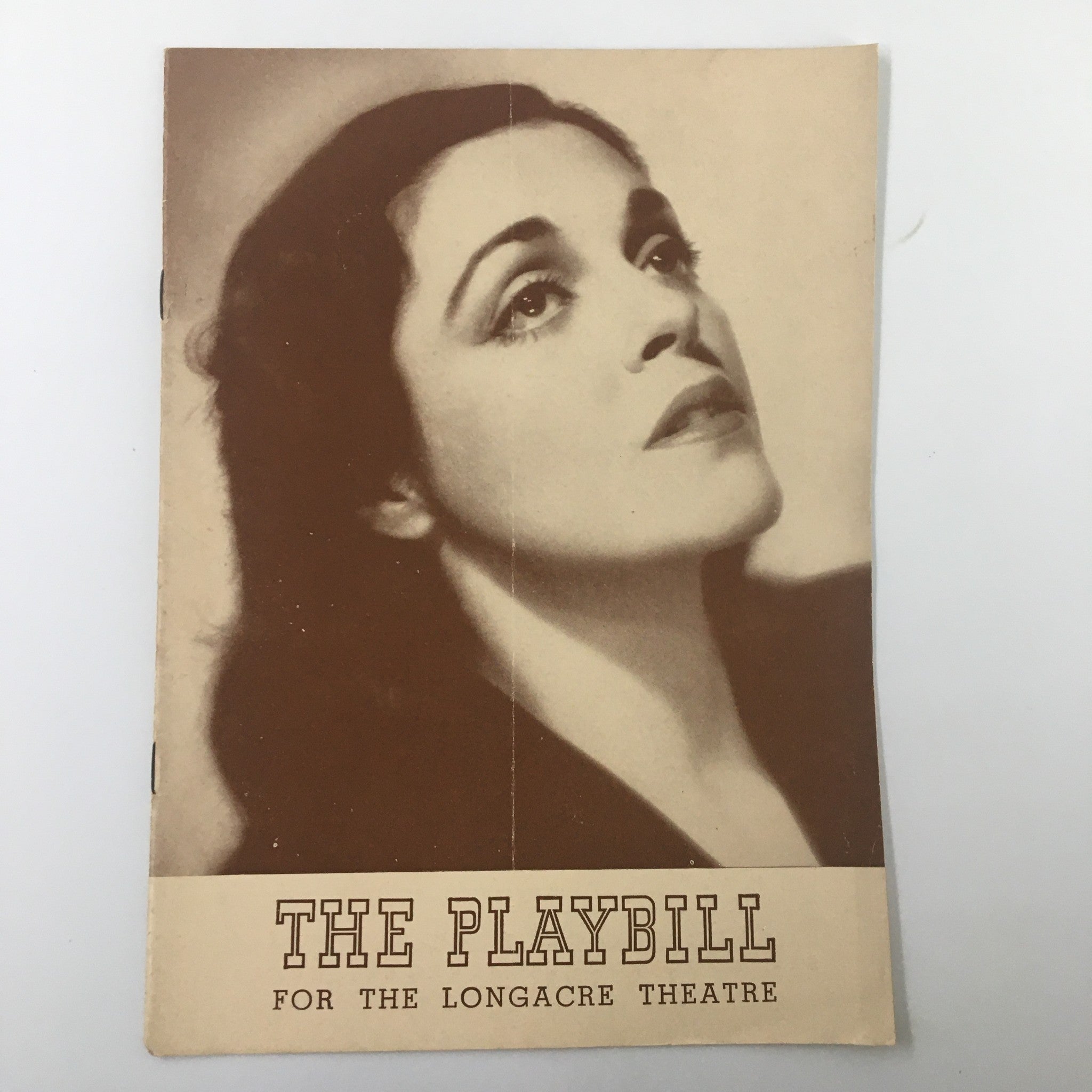 1941 Playbill Longacre Theatre Helen Craig in Johnny Belinda by Elmer Harris