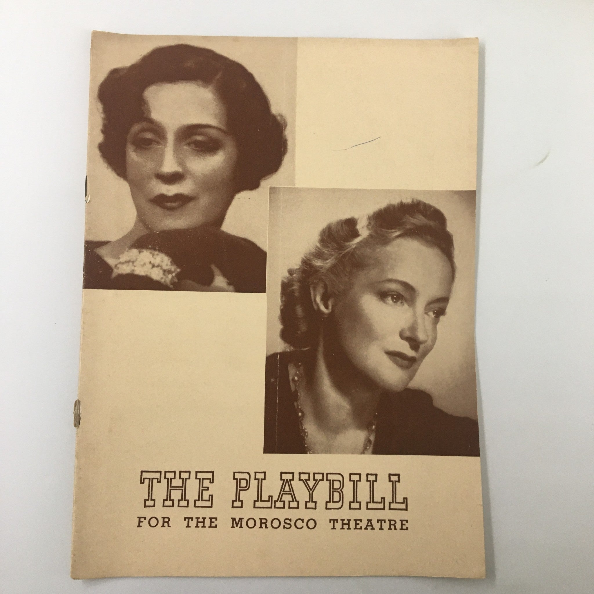 1941 Playbill Morosco Theatre Jane Cowl in Old Acquaintane by John Van Druten