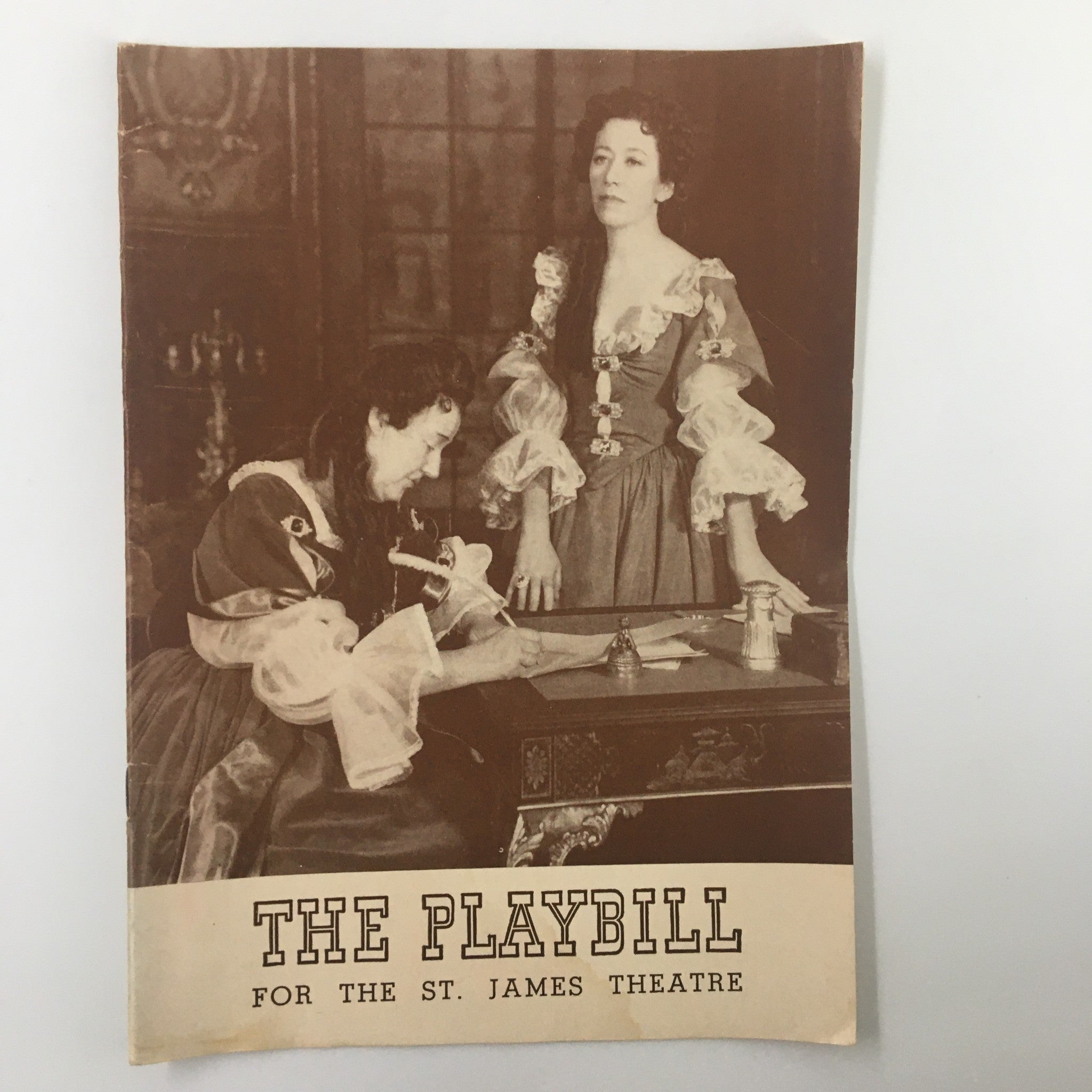 1941 Playbill St. James Theatre Flora Robson, Barbara Everest in Anne of England