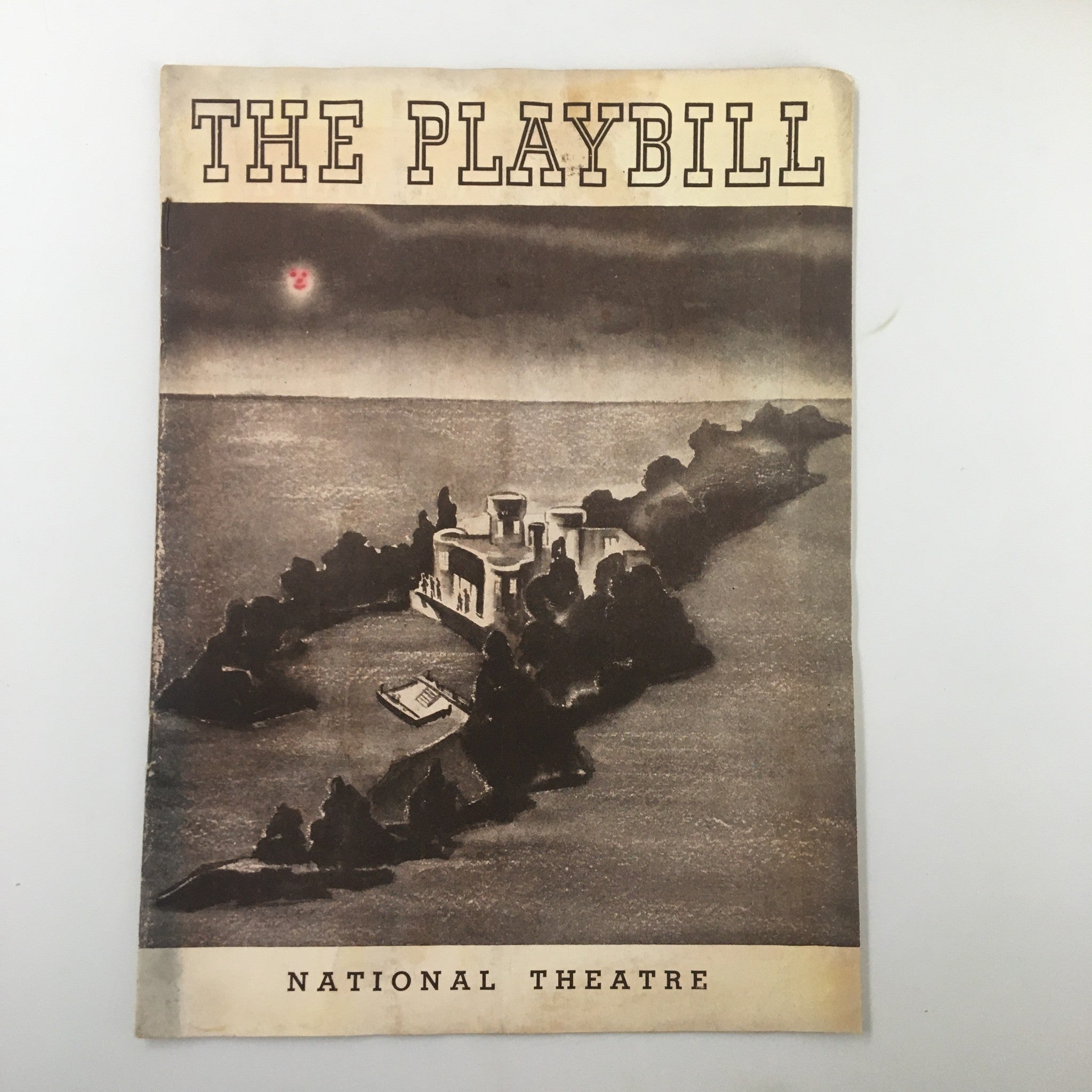 1937 Playbill National Theatre Lea Penman Angel Island by Bernie Angus