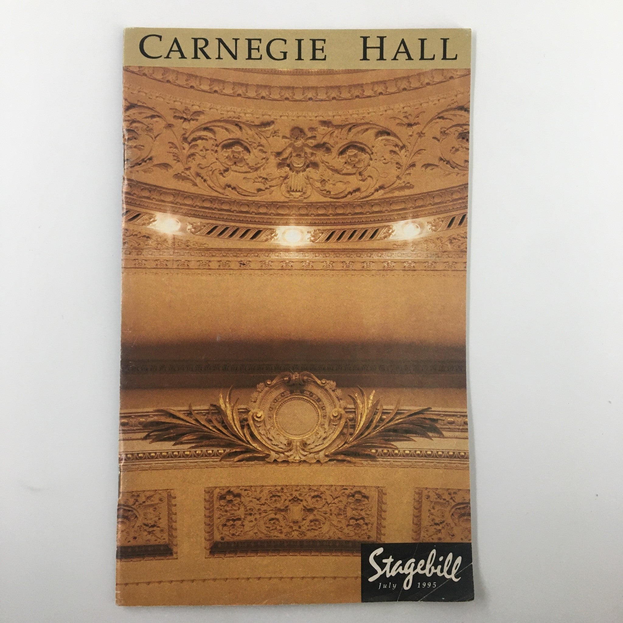 1995 Stagebill Carnegie Hall His Way The King of Popular Culture Frank Sinatra