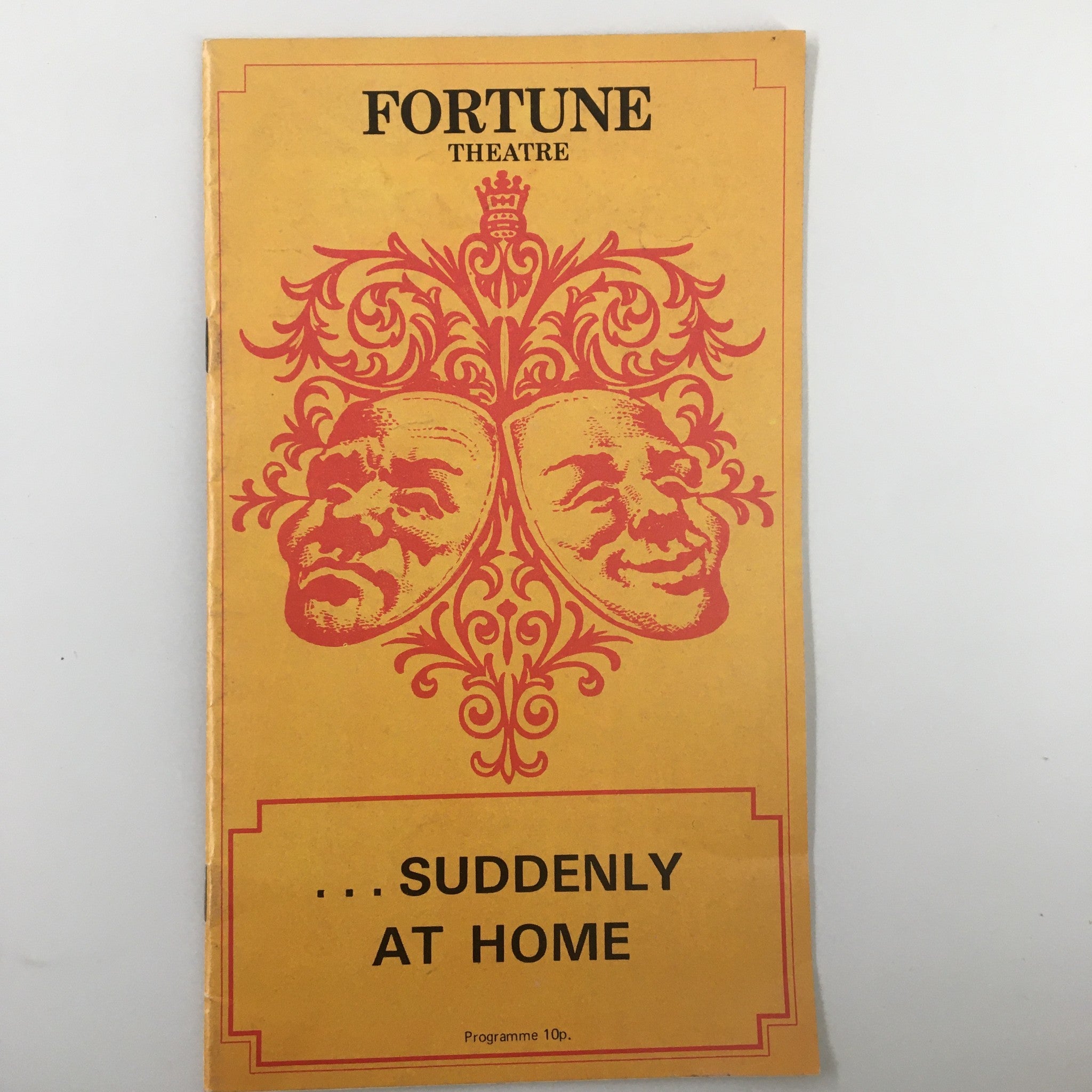 1973 Fortune Theatre Francis Dubridge in Suddenly at Home by Basil Coleman