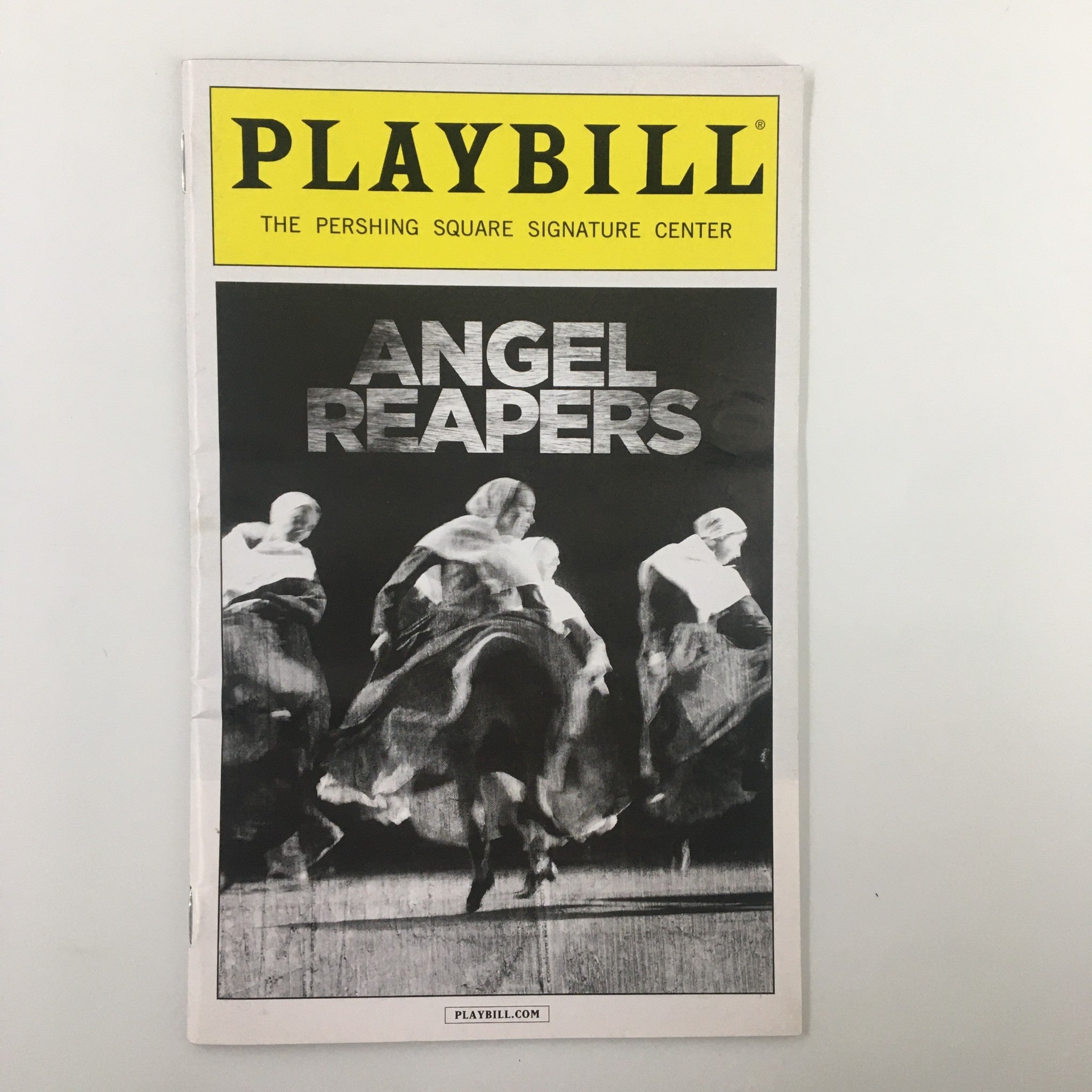 2016 Playbill Signature Theatre Angel Reapers by Martha Clarke, Alfred Uhry VG