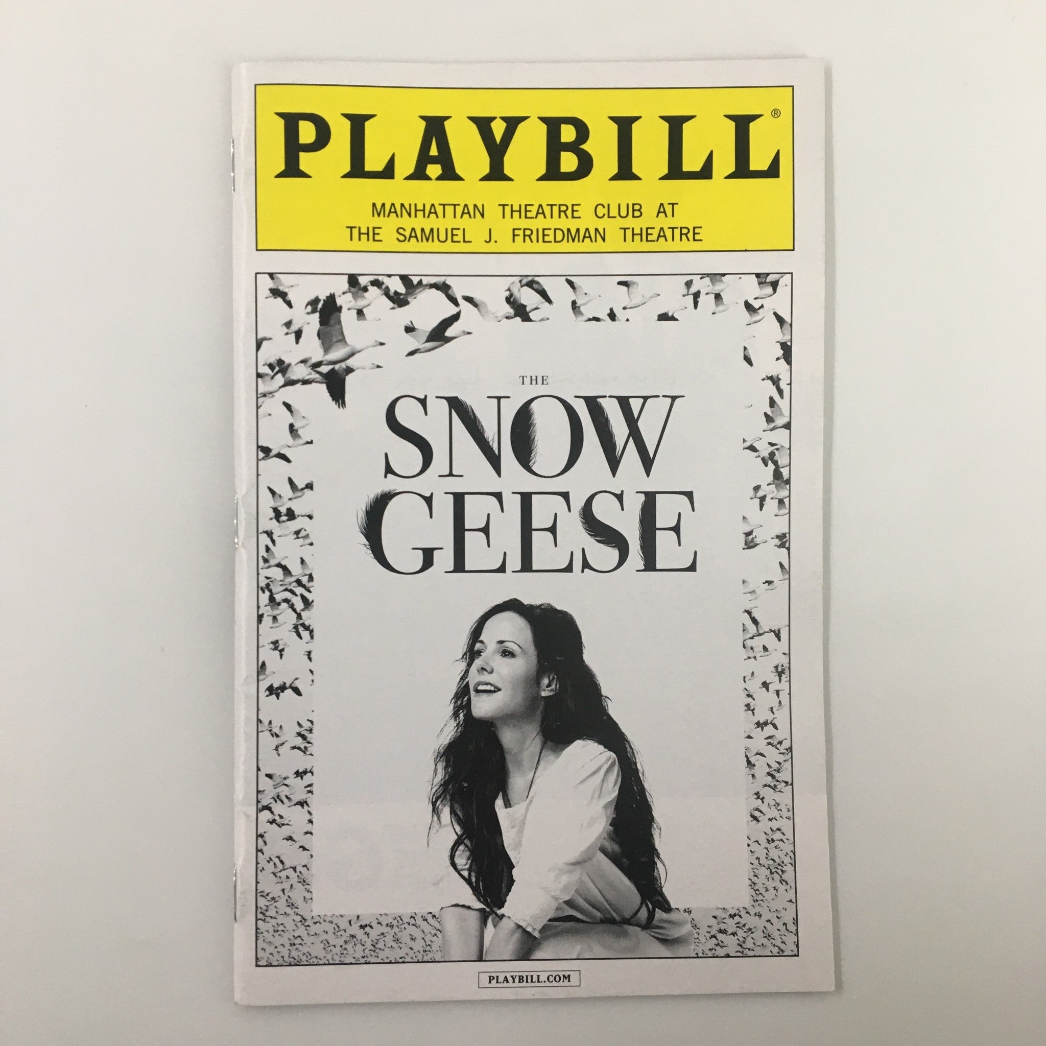 2013 Playbill Manhattan Theatre Club The Snow Geese by Sharon White VG