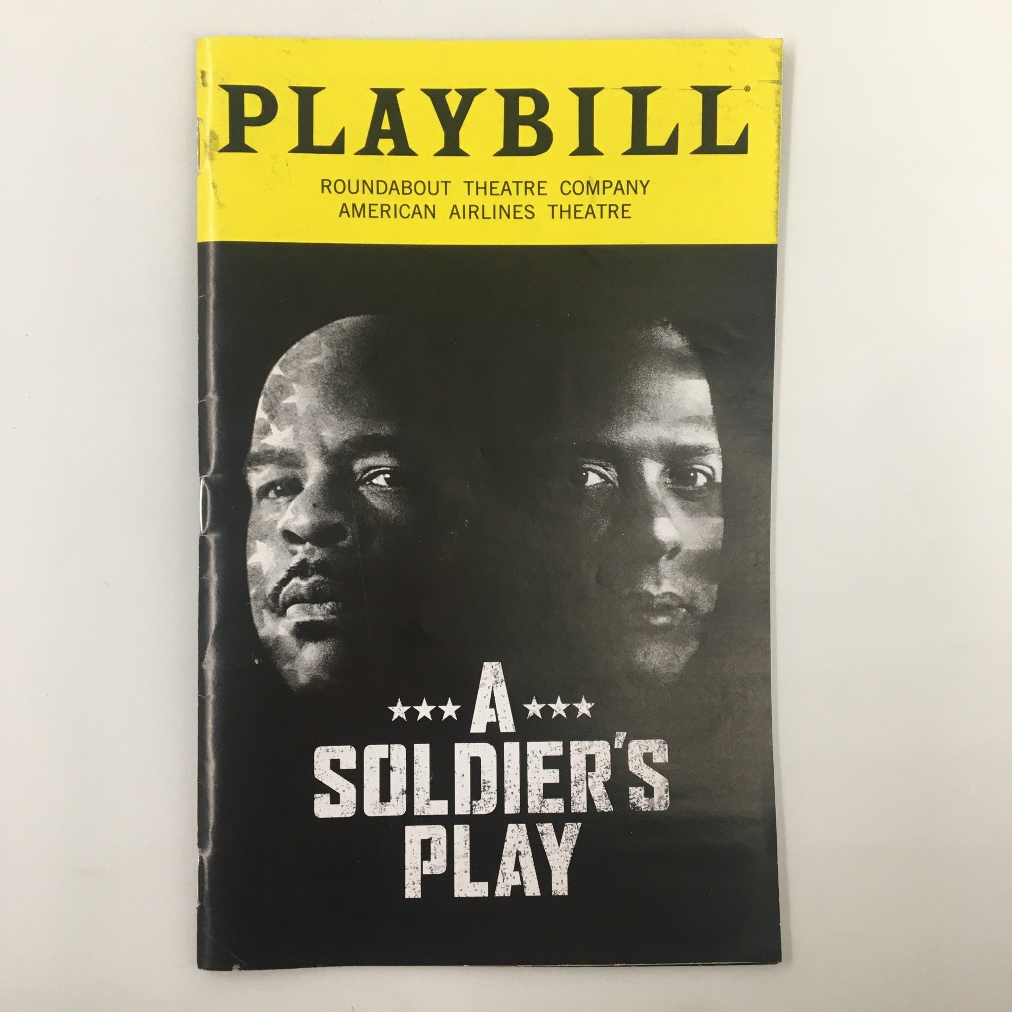 2020 Playbill American Airlines Theatre A Soldier's Play by Charles Fuller VG