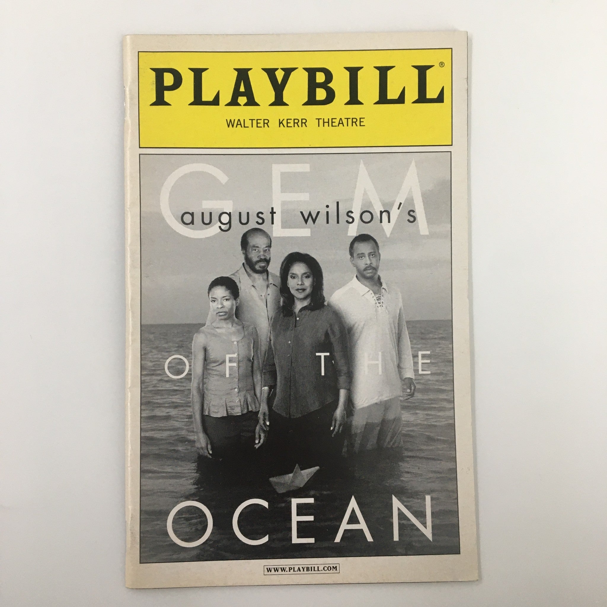 2005 Playbill Walter Kerr Theatre August Wilson's Gem of the Ocean VG