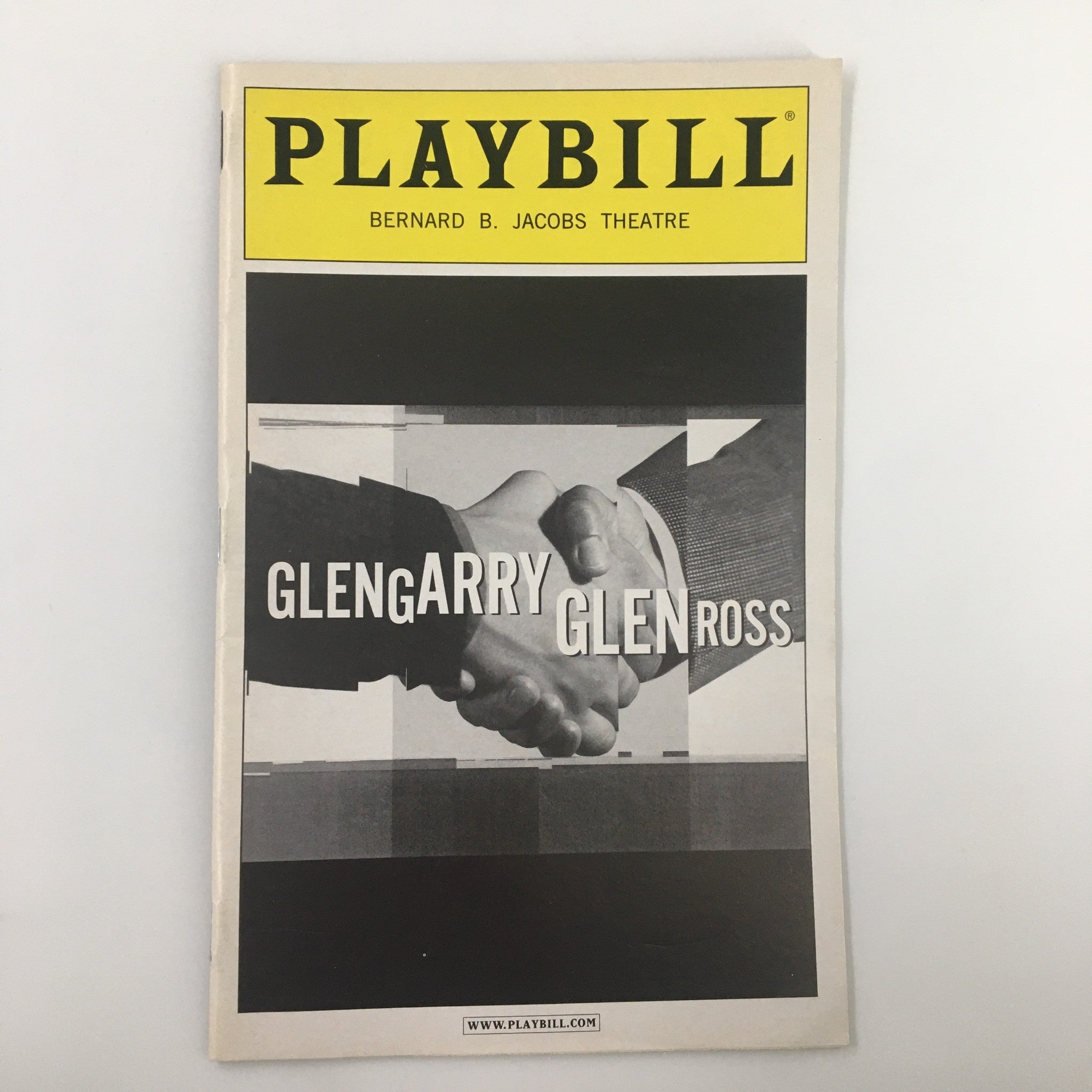 2005 Playbill Bernard B. Jacobs Theatre Glen Garry, Glen Ross by David Mamet VG