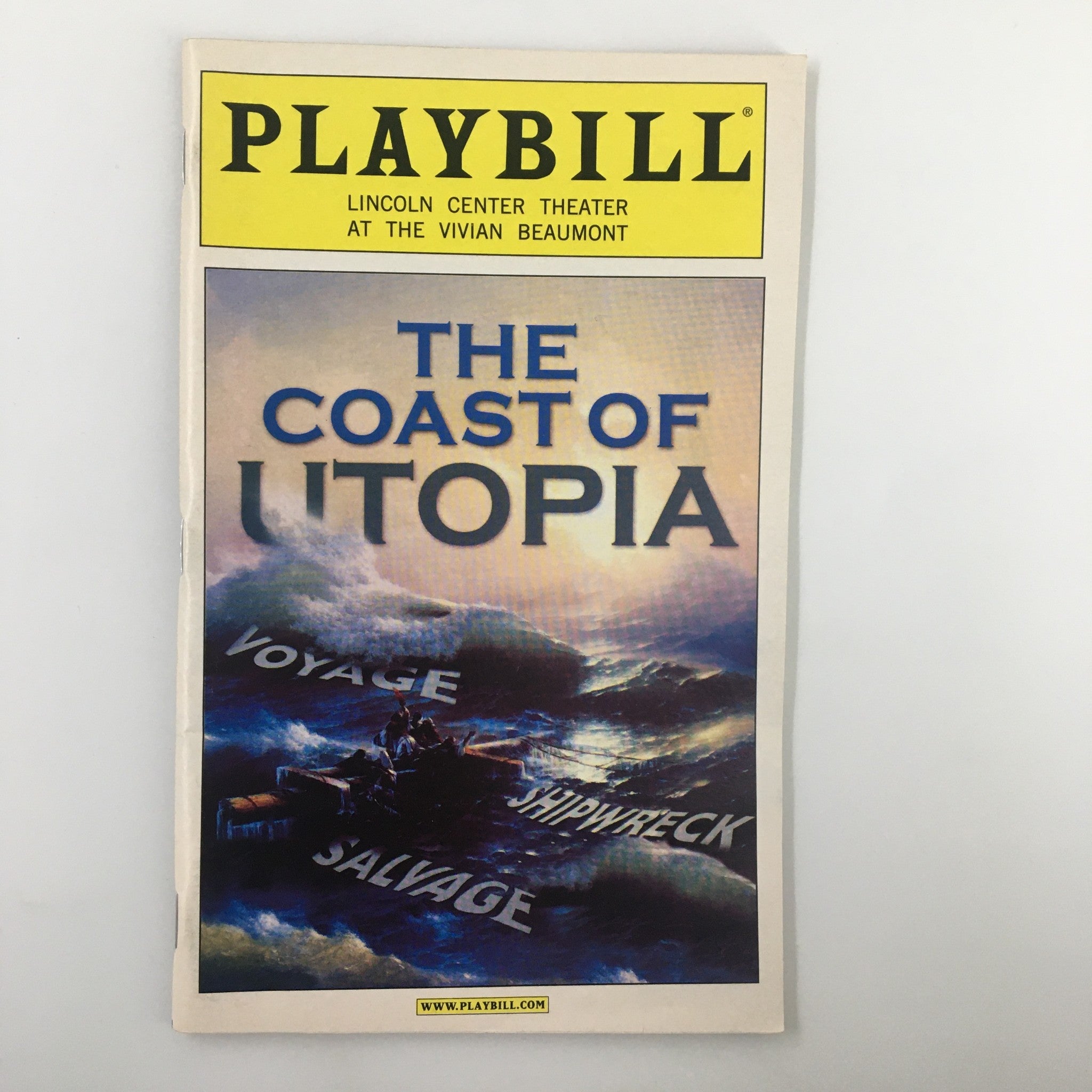 2007 Playbill Lincoln Center Theater The Coast of Utopia by Jack O'Brien VG