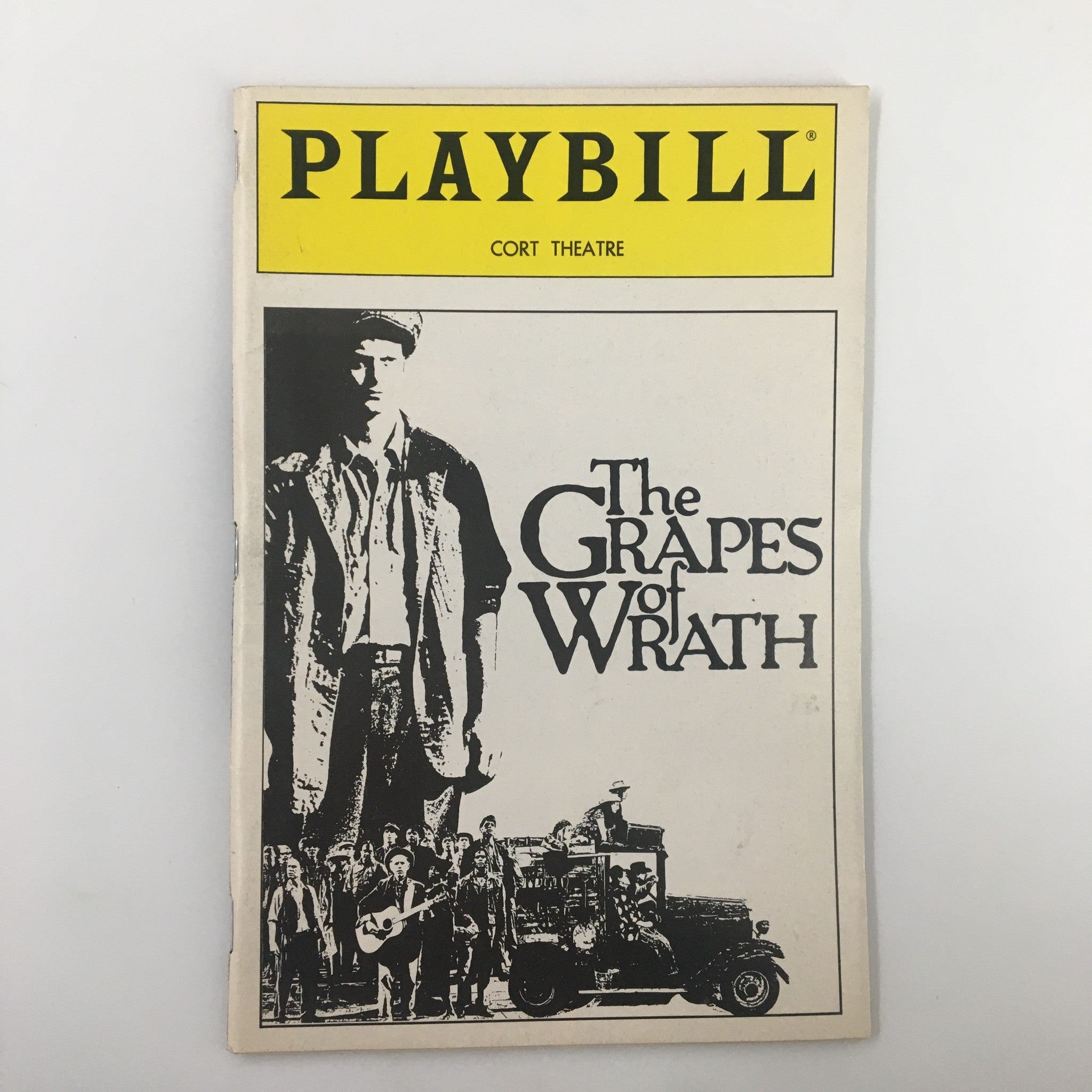 1990 Playbill Cort Theatre The Grapes of Wrath by John Steinbeck VG