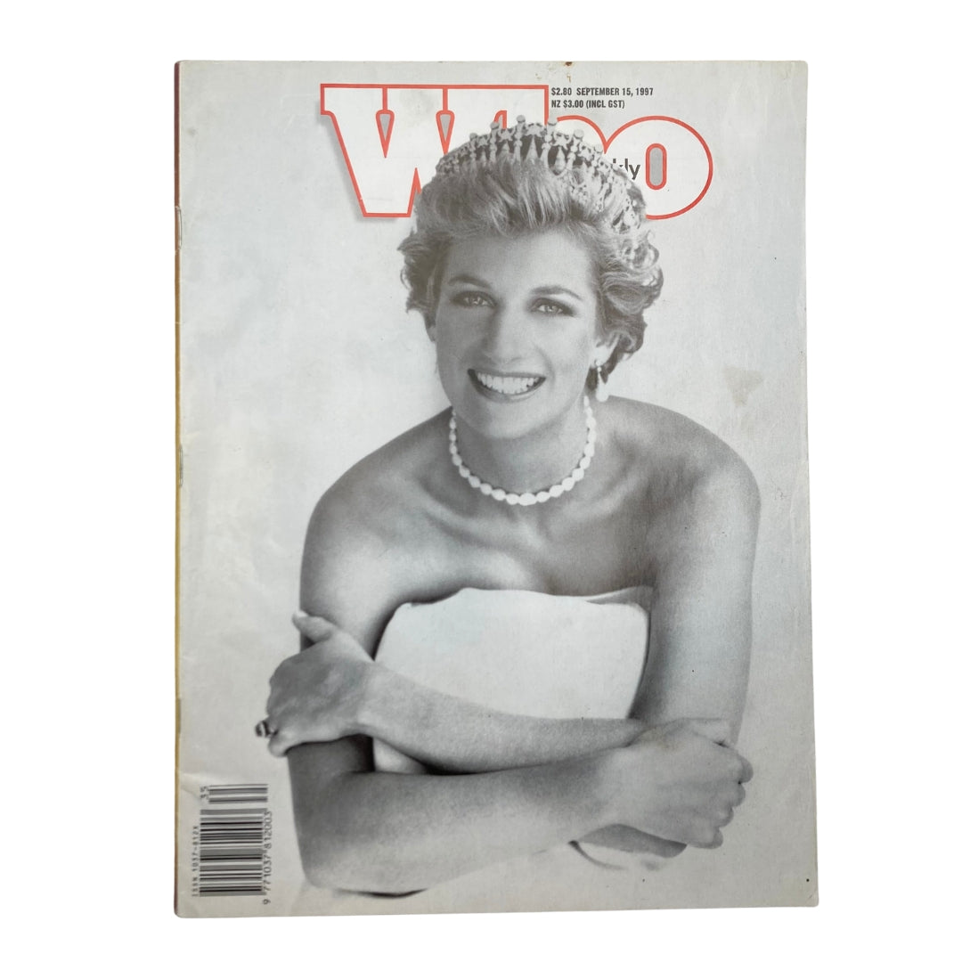 Who Weekly Magazine September 15 1997 No. 290 Diana, Princess of Wales No Label