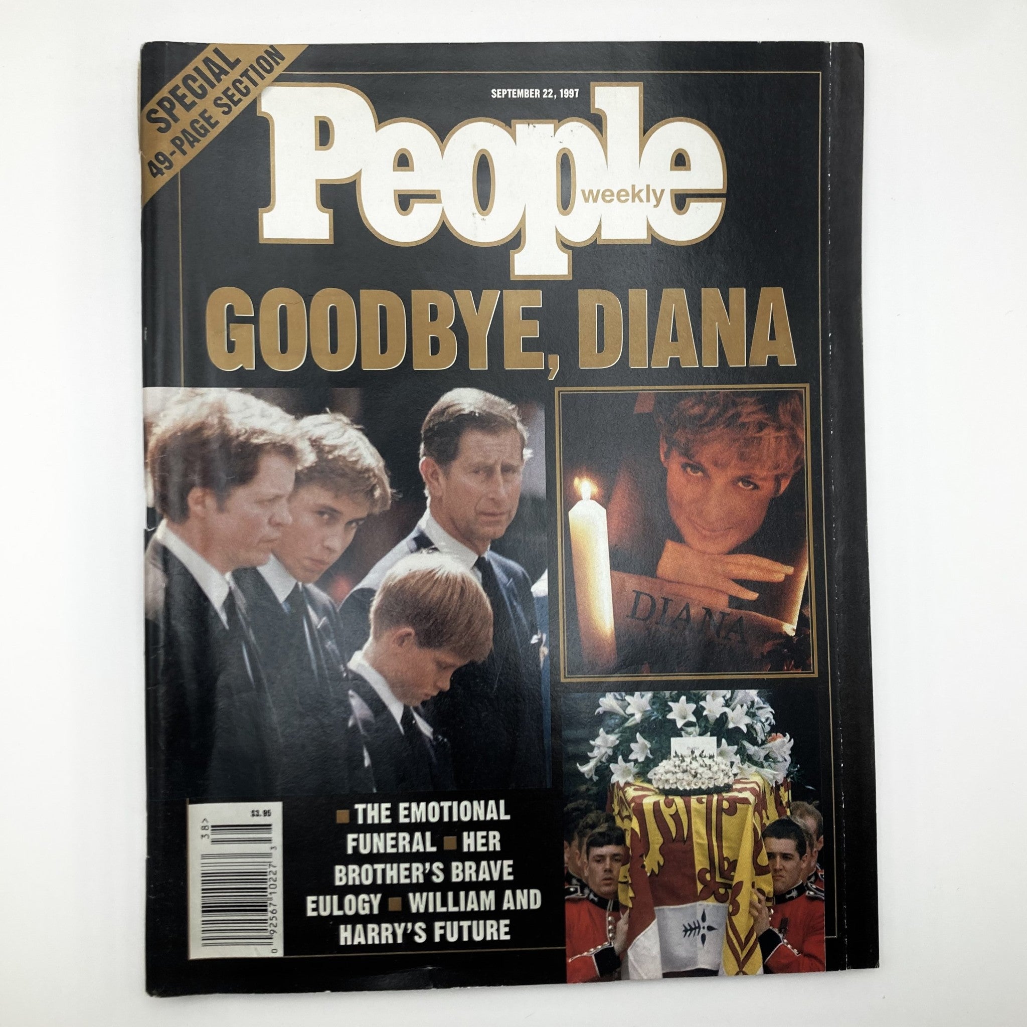 People Weekly Magazine September 22 1997 Goodbye, Princess Diana No Label