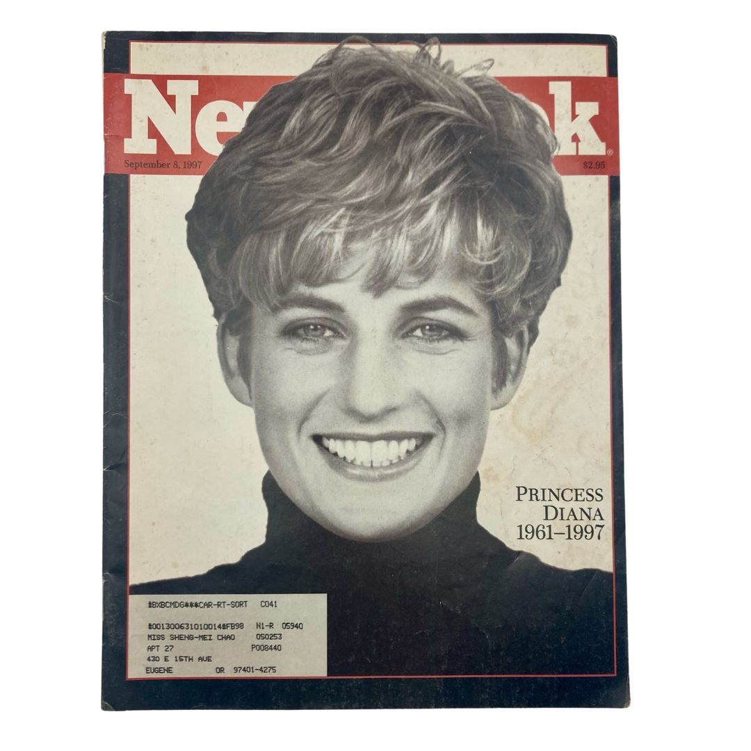 Newsweek Magazine September 8 1997 Princess Diana of Wales 1961 - 1997