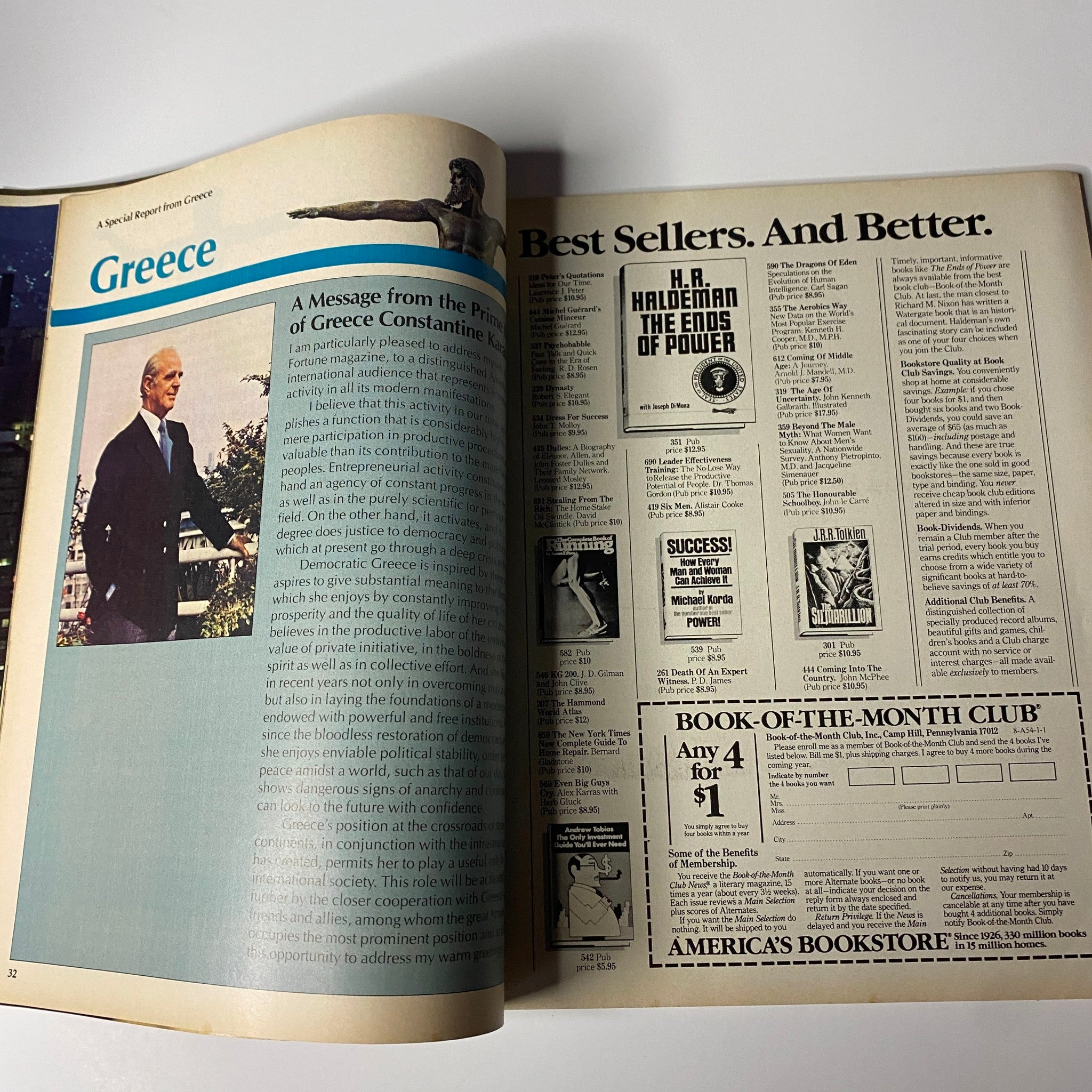 Page showcasing content from Fortune Magazine, March 13, 1978, with relevant articles on business challenges and corporate strategies during the era.