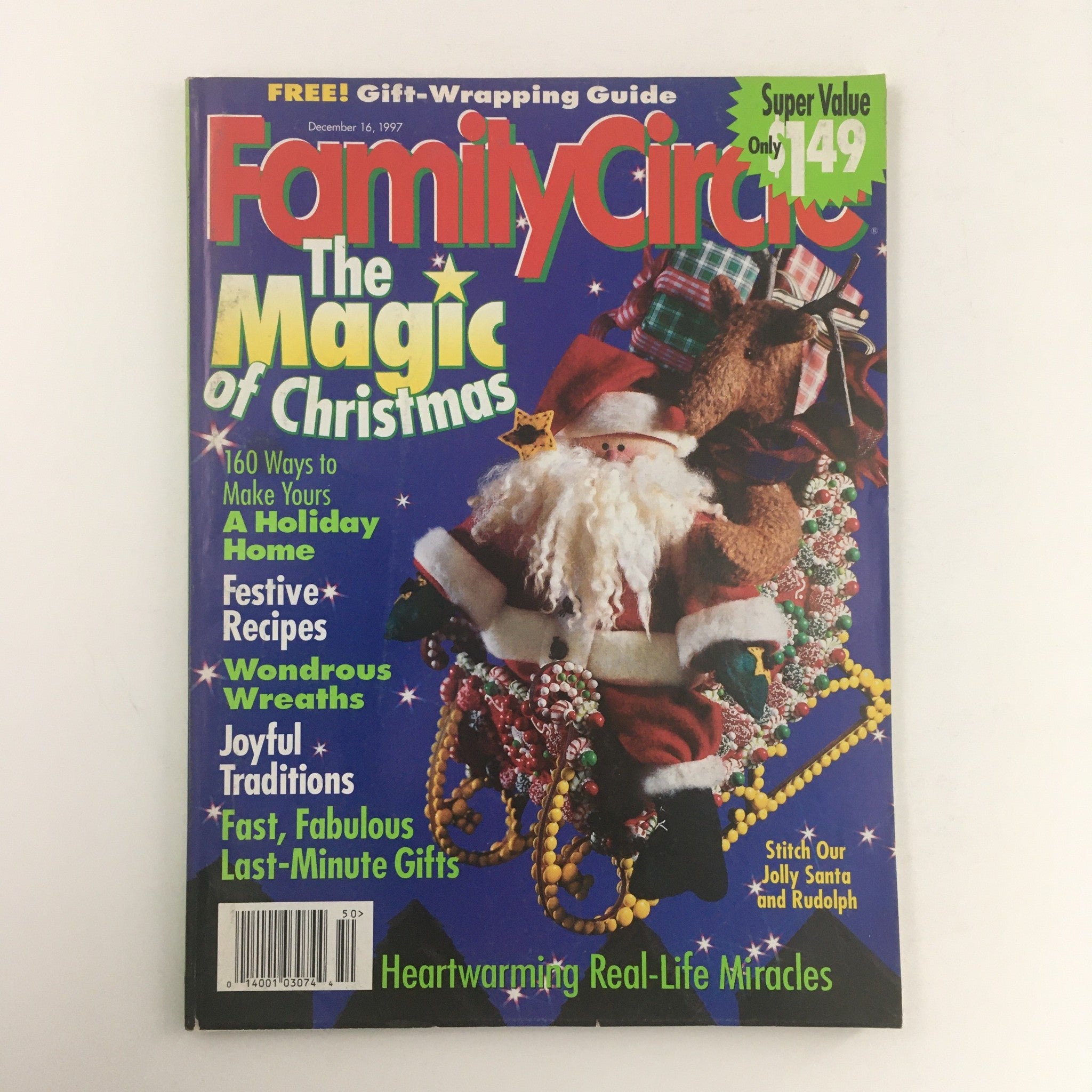 Family Circle Magazine December 16 1997 Heartwarming Real-Life Miracles