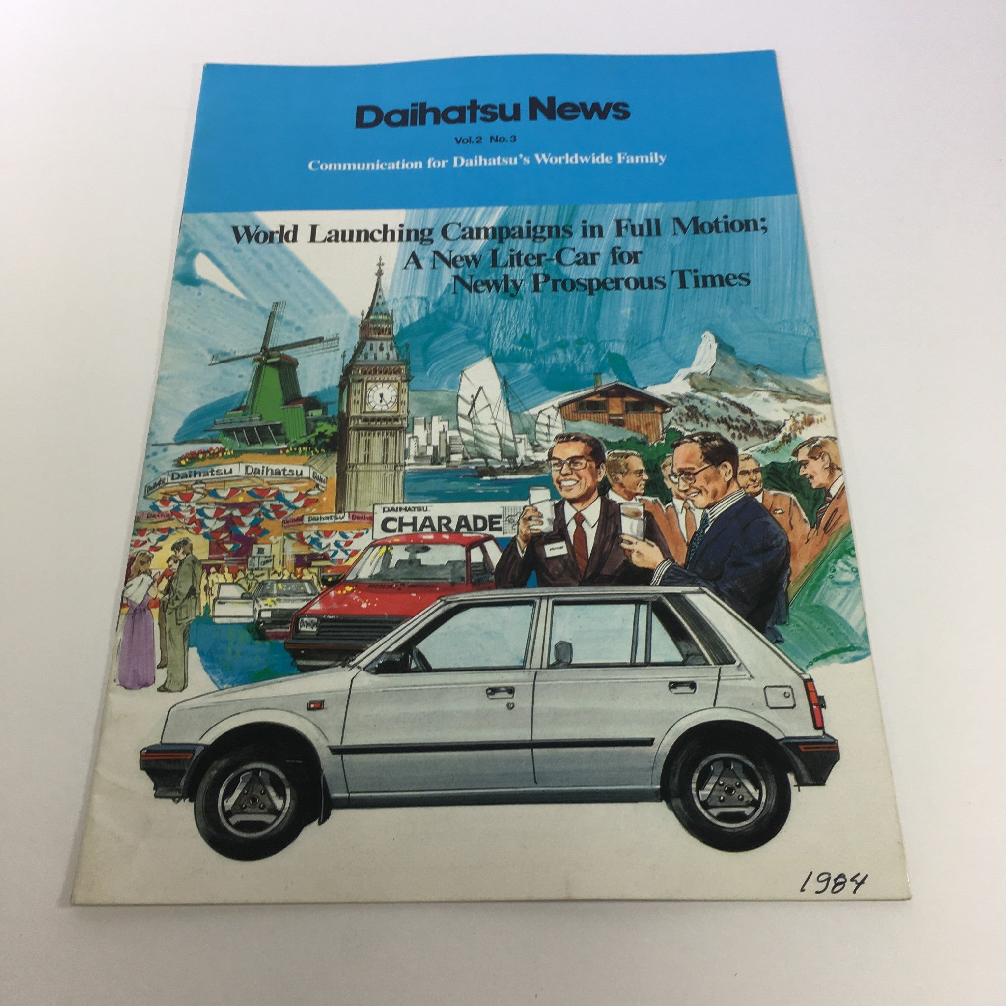 1984 Daihatsu News Vol. 2 No. 3 Communication Worldwide Dealership Catalog