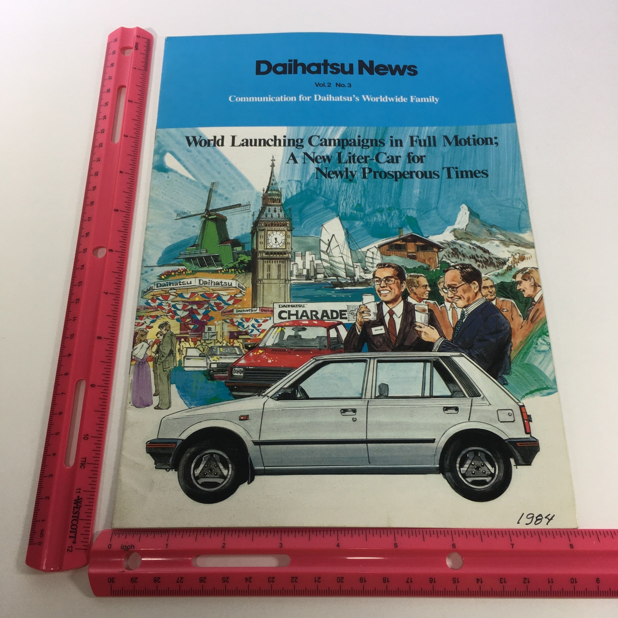 1984 Daihatsu News Vol. 2 No. 3 Communication Worldwide Dealership Catalog