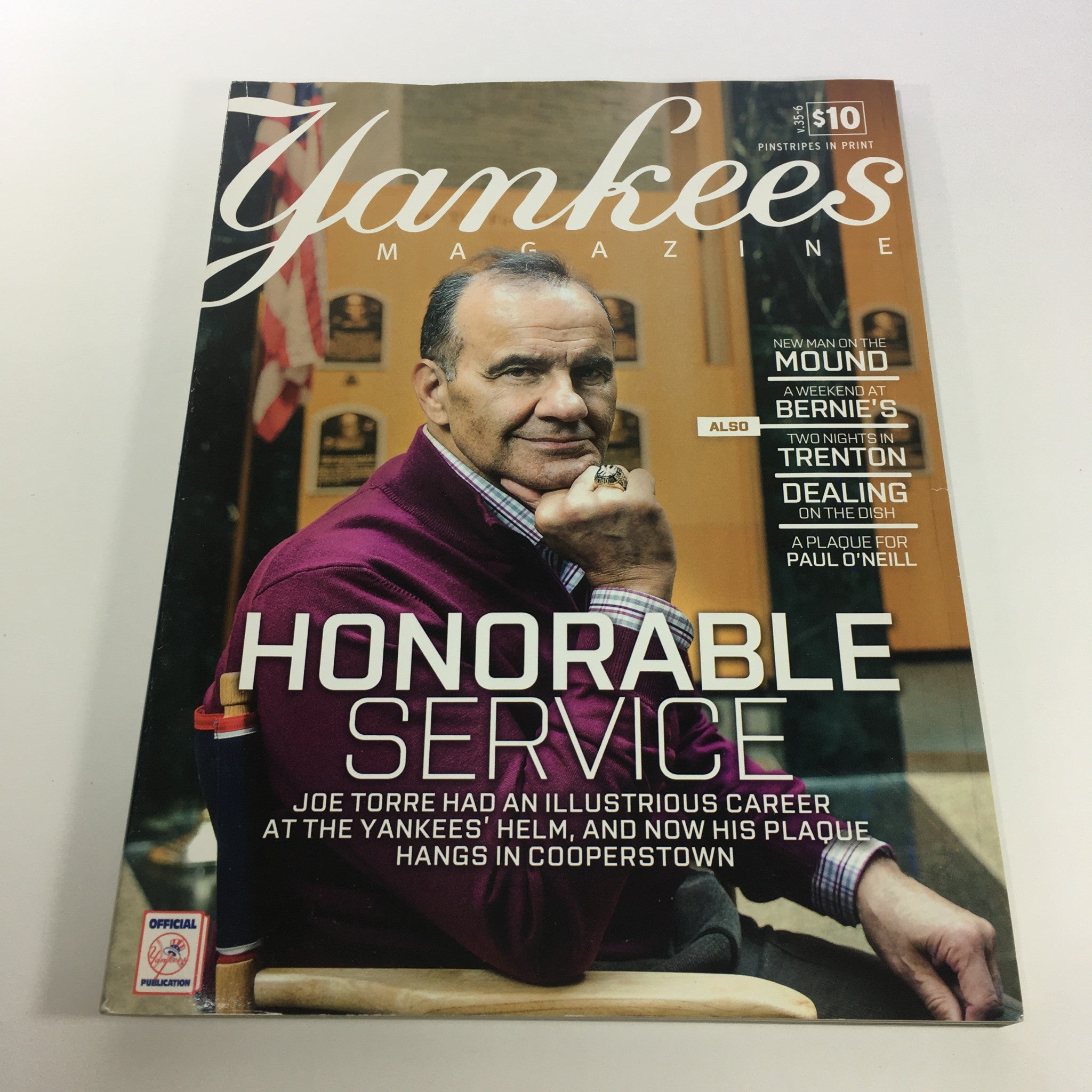 Yankees Magazine: August 2014 Volume #35-6 - Honorable Service Joe Torre