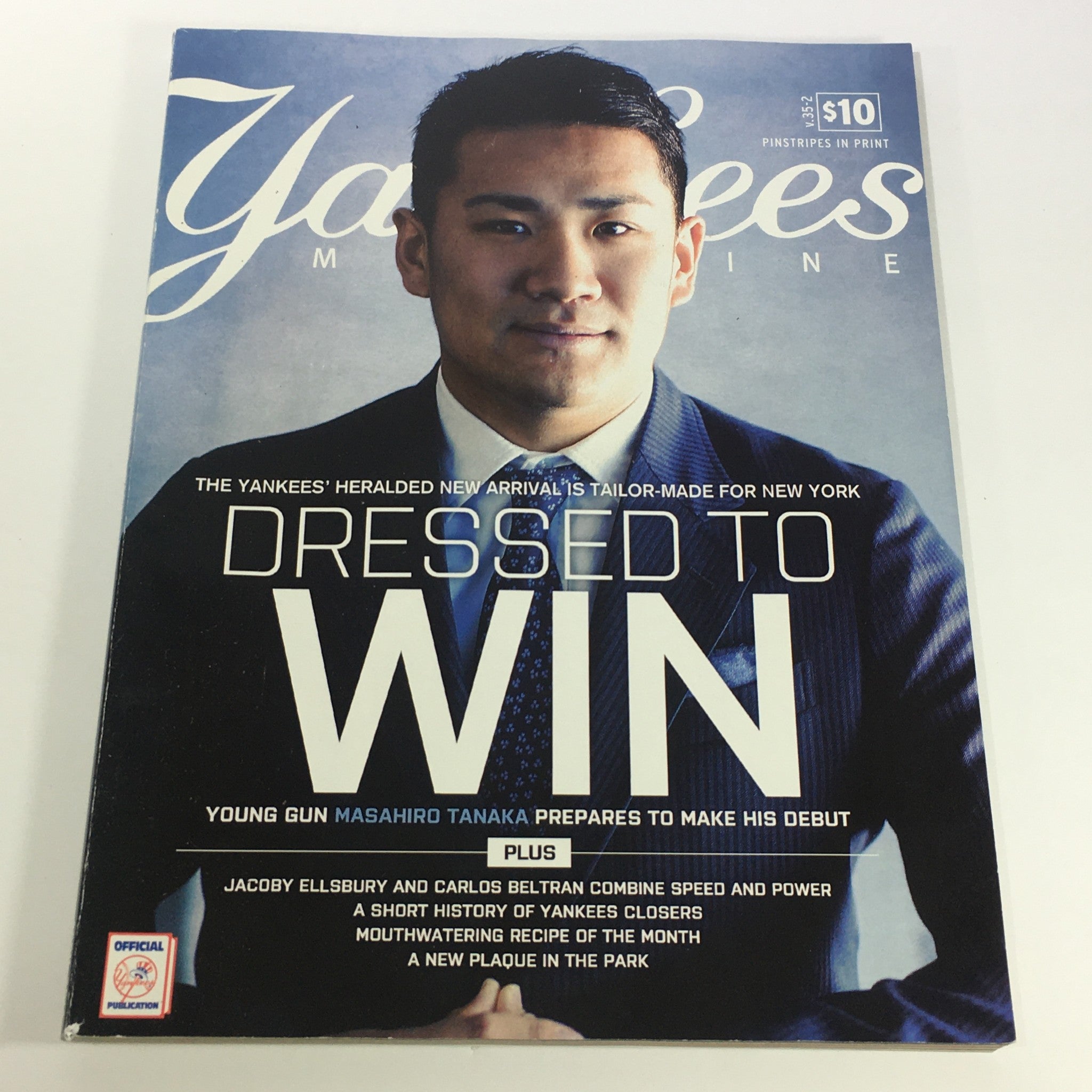 Yankees Magazine: April 14 Volume #35-2 - Young Gun Masahiro Tanaka