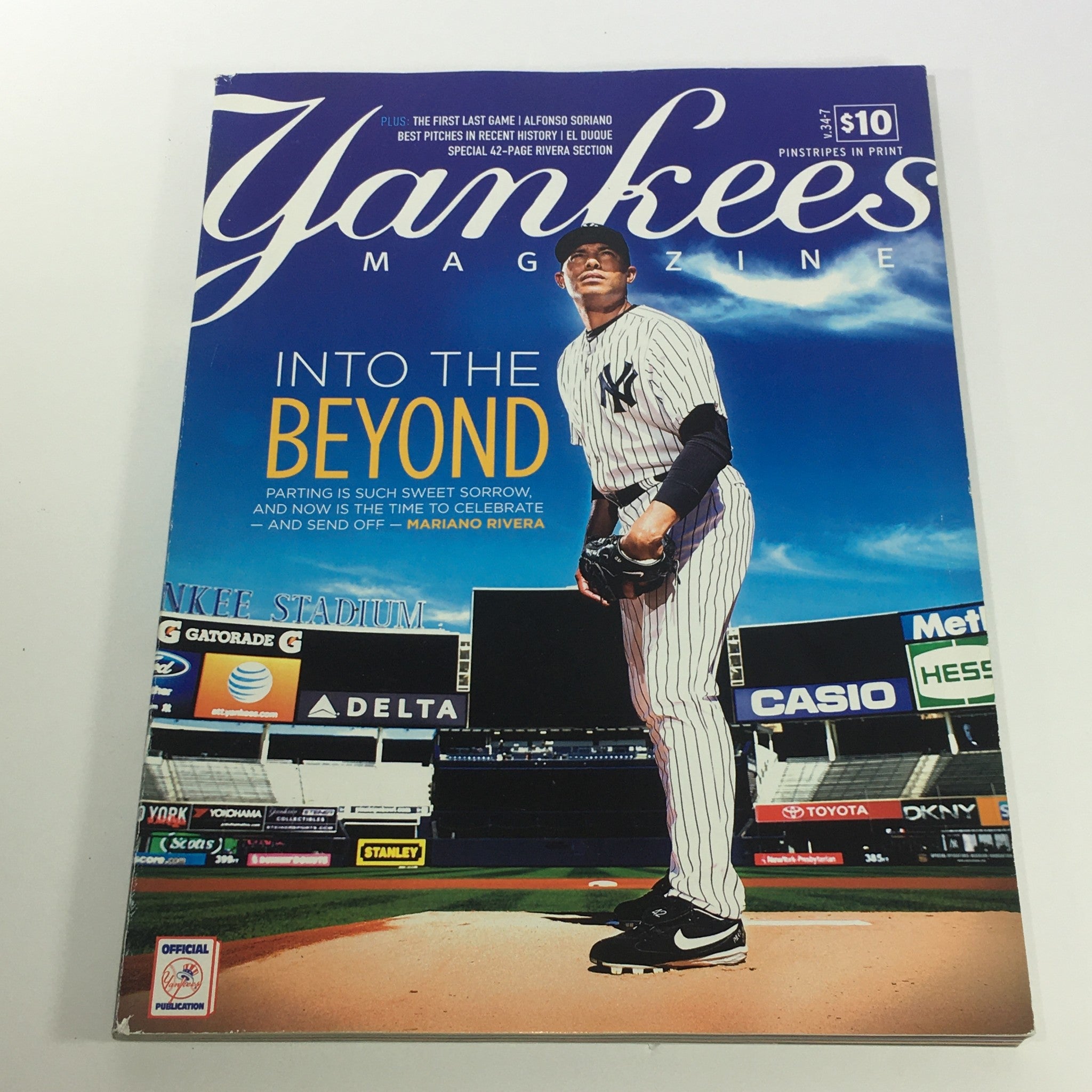 Yankees Magazine: September 2013 Volume #34-7 - Mariano Rivera Into The Beyond