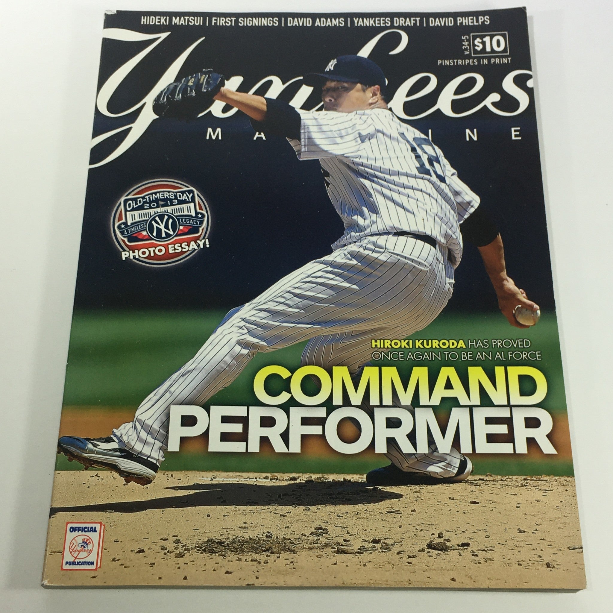 Yankees Magazine: July 2013 Volume #34-5 - Hiroki Kuroda Command Performer