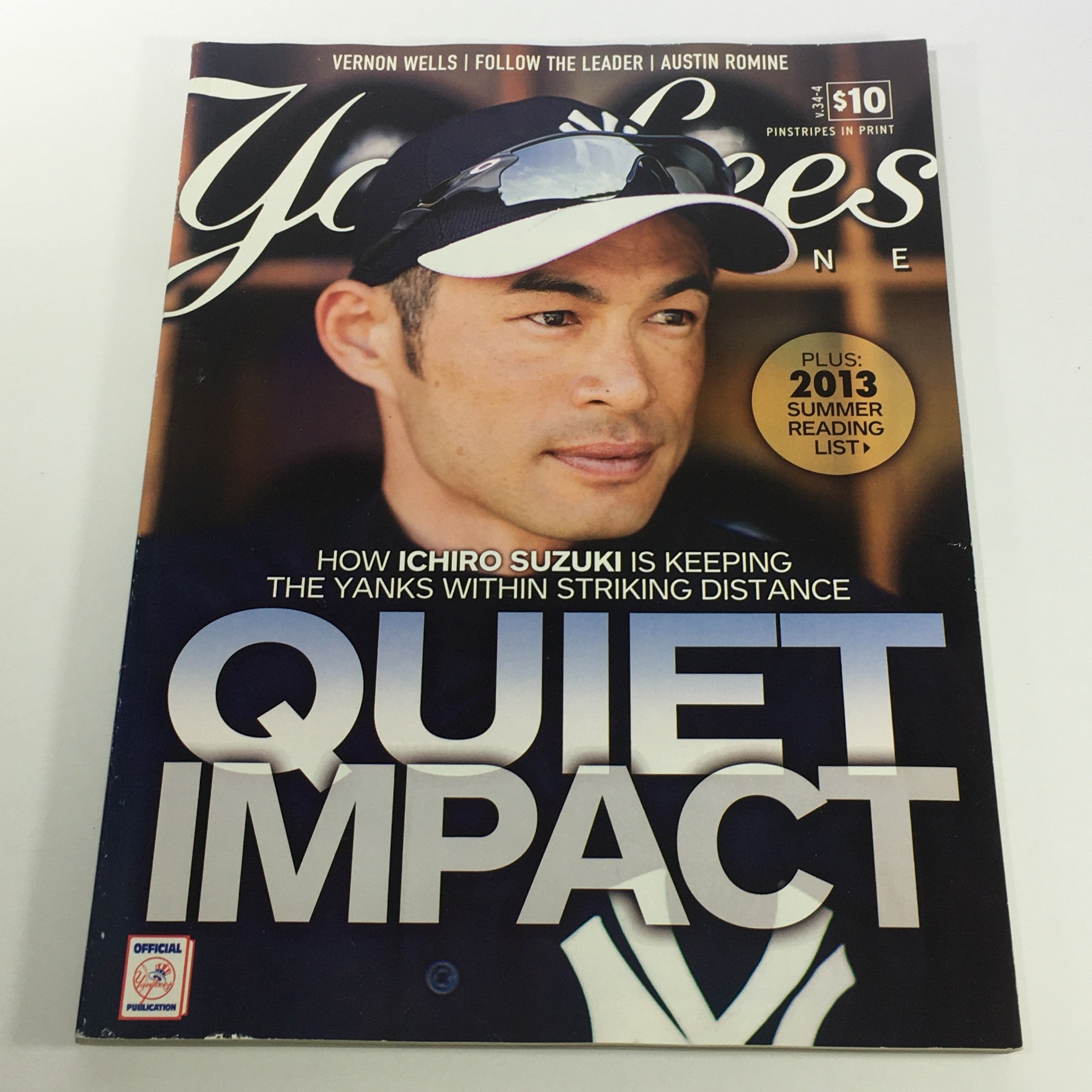 Yankees Magazine: June 2013 Volume #34-4 - Ichiro Suzuki in Quiet Impact