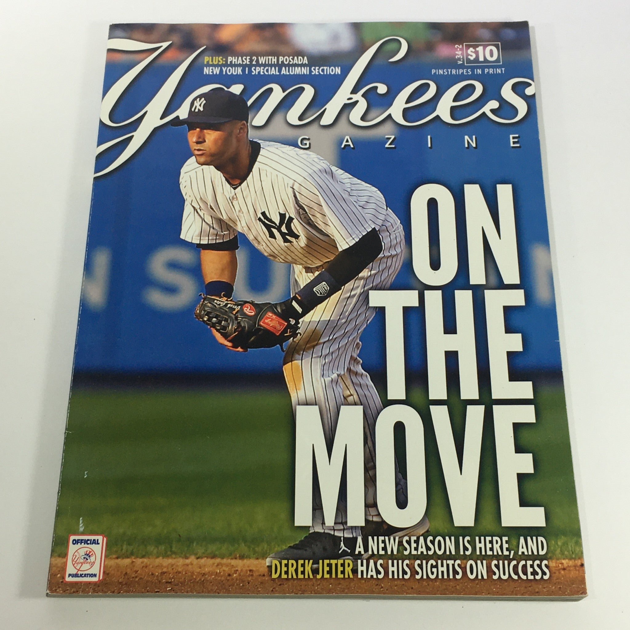 Yankees Magazine: April 2013 Volume #34-2 - Derek Jeter is On The Move