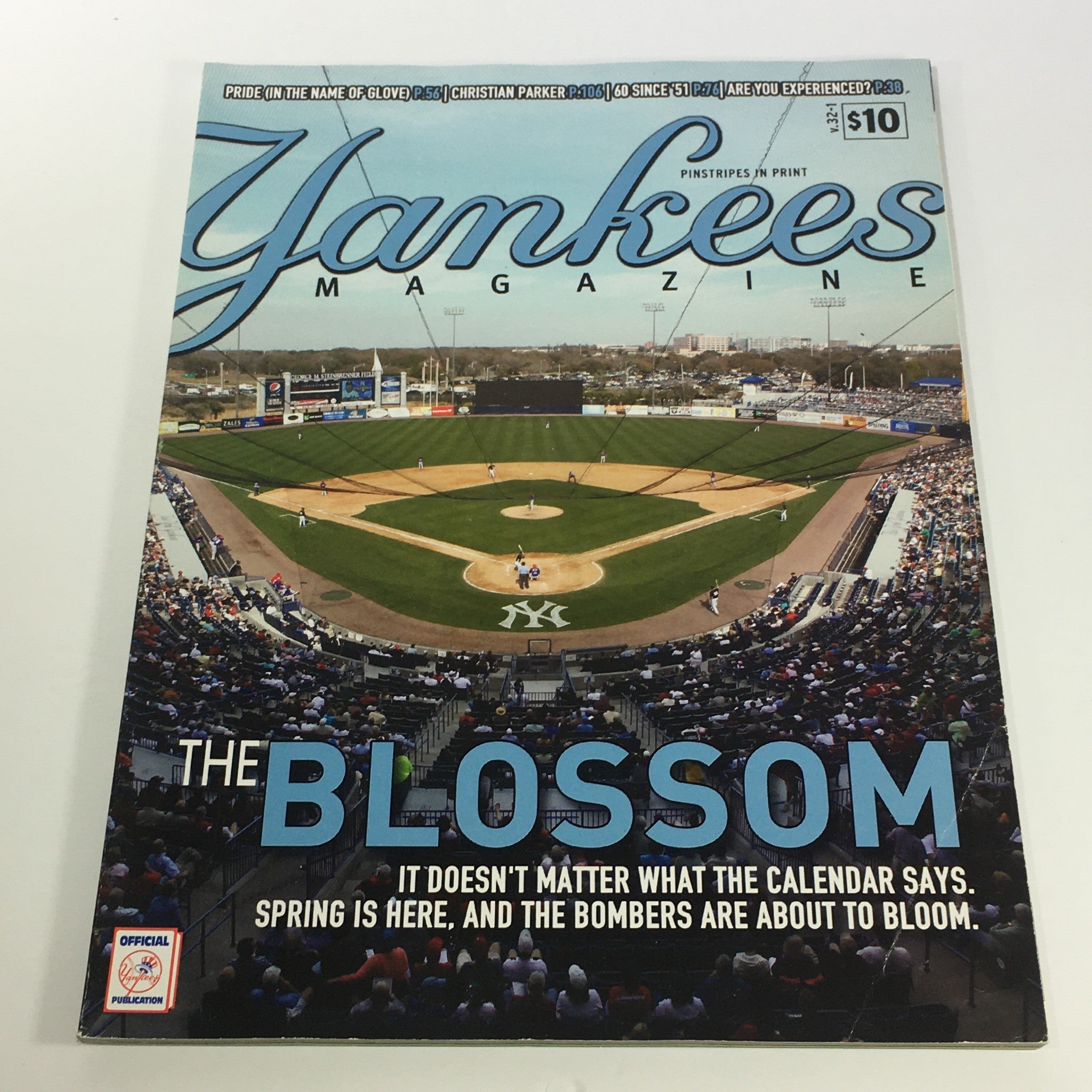 Yankees Magazine: Spring 2011 Volume #32-1 - The Blossom, Spring Is Here