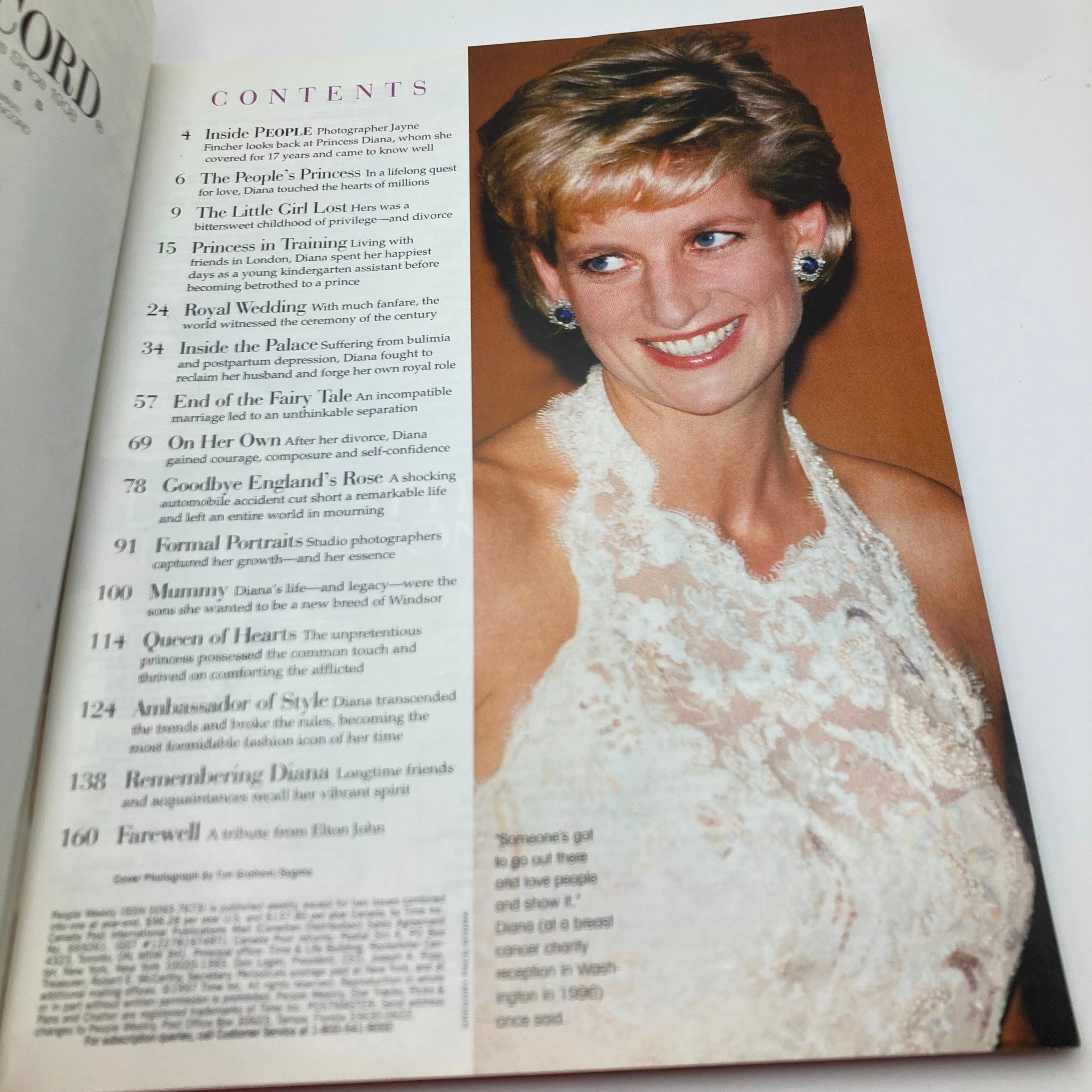 People Weekly Magazine Fall 1997 Diana, Princess of Wales Tribute No Label