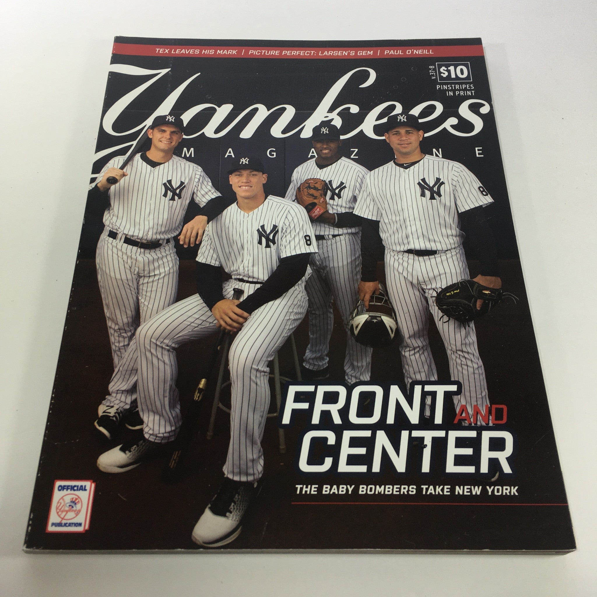 Yankees Magazine: October 2016 Volume #37-8 - The Baby Bombers Take New York