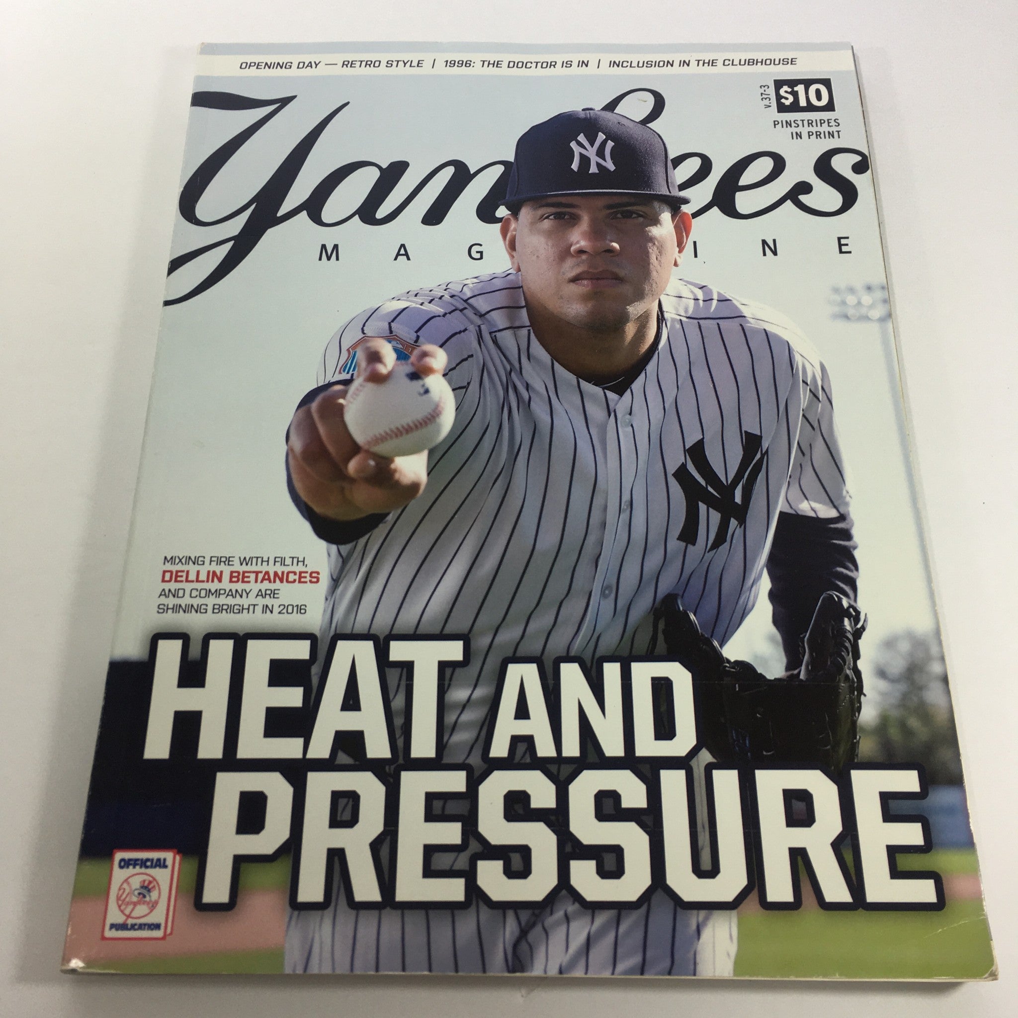 Yankees Magazine: May 2016 Volume #37-3 - Dellin Betances Heat and Pressure