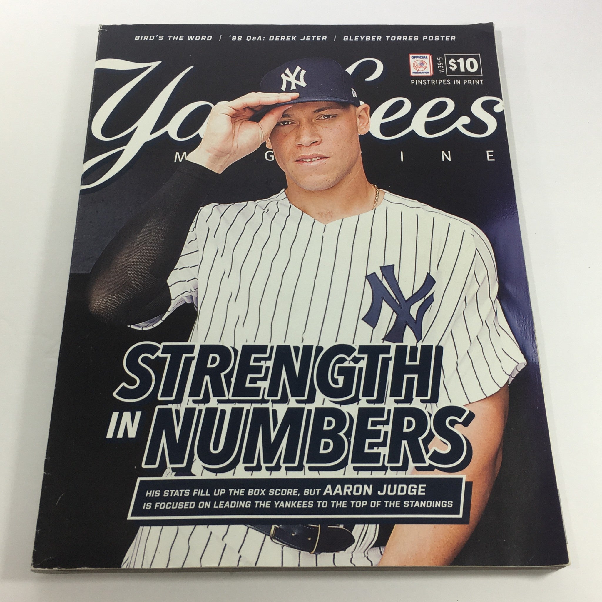 Yankees Magazine: July 2018 Volume 39-5 - Aaron Judge Strength In Numbers