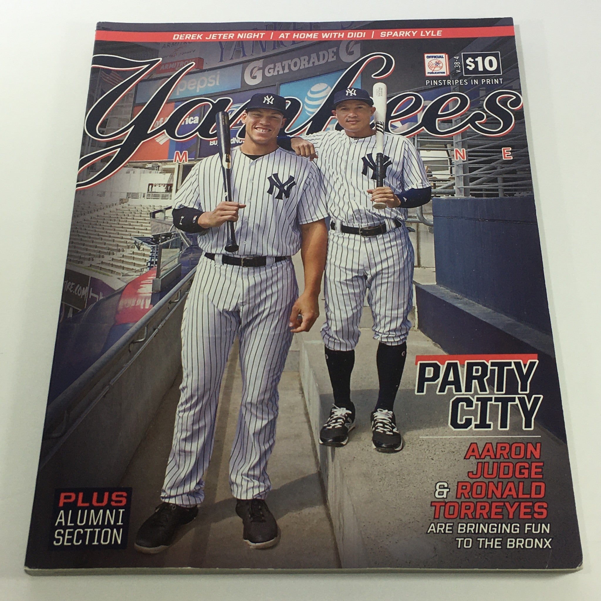 Yankees Magazine: June 2017 Volume 38-4 - Aaron Judge and Ronald Torreyes