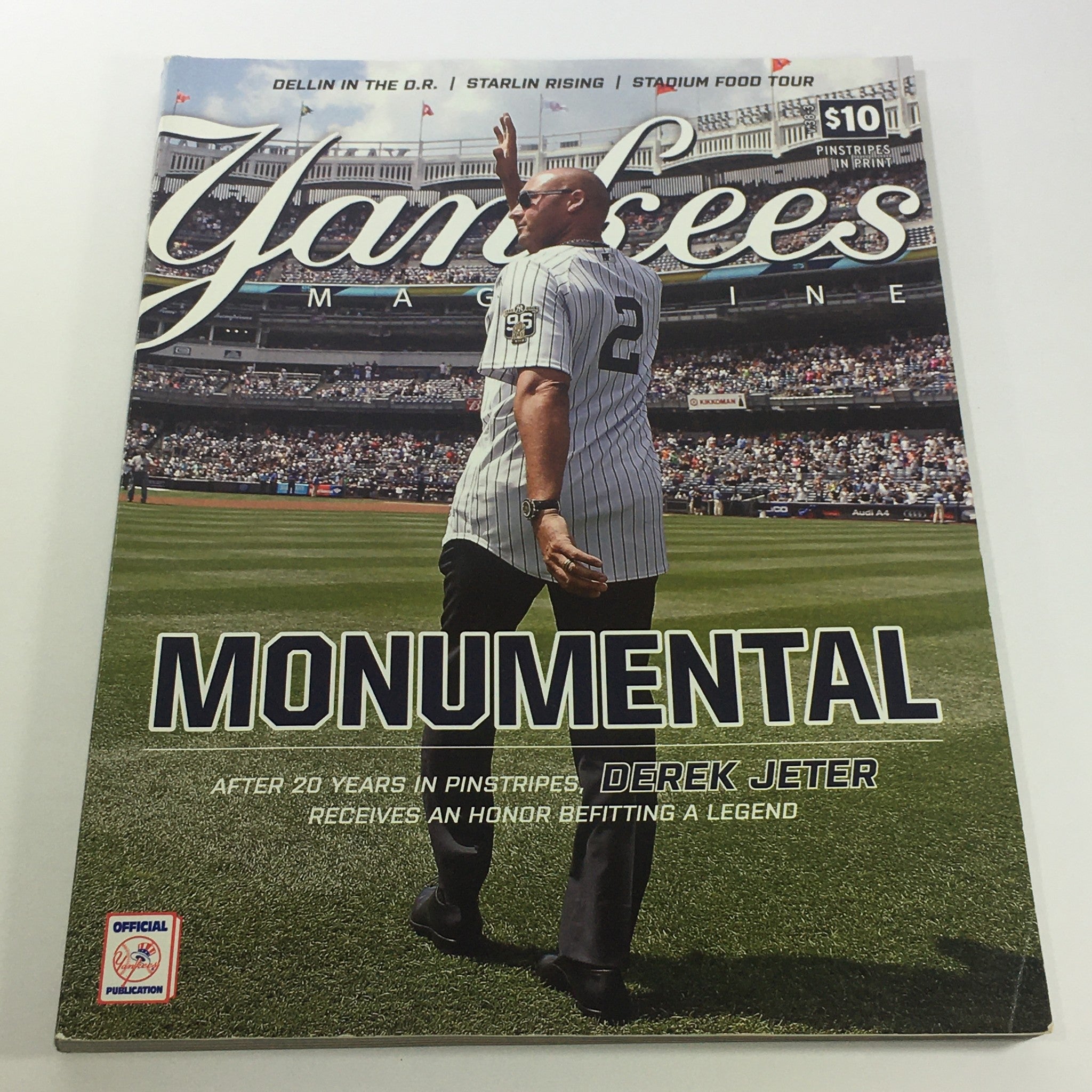 Yankees Magazine: May 2017 Volume 38-3 - Derek Jeter Monumental Pinstripes